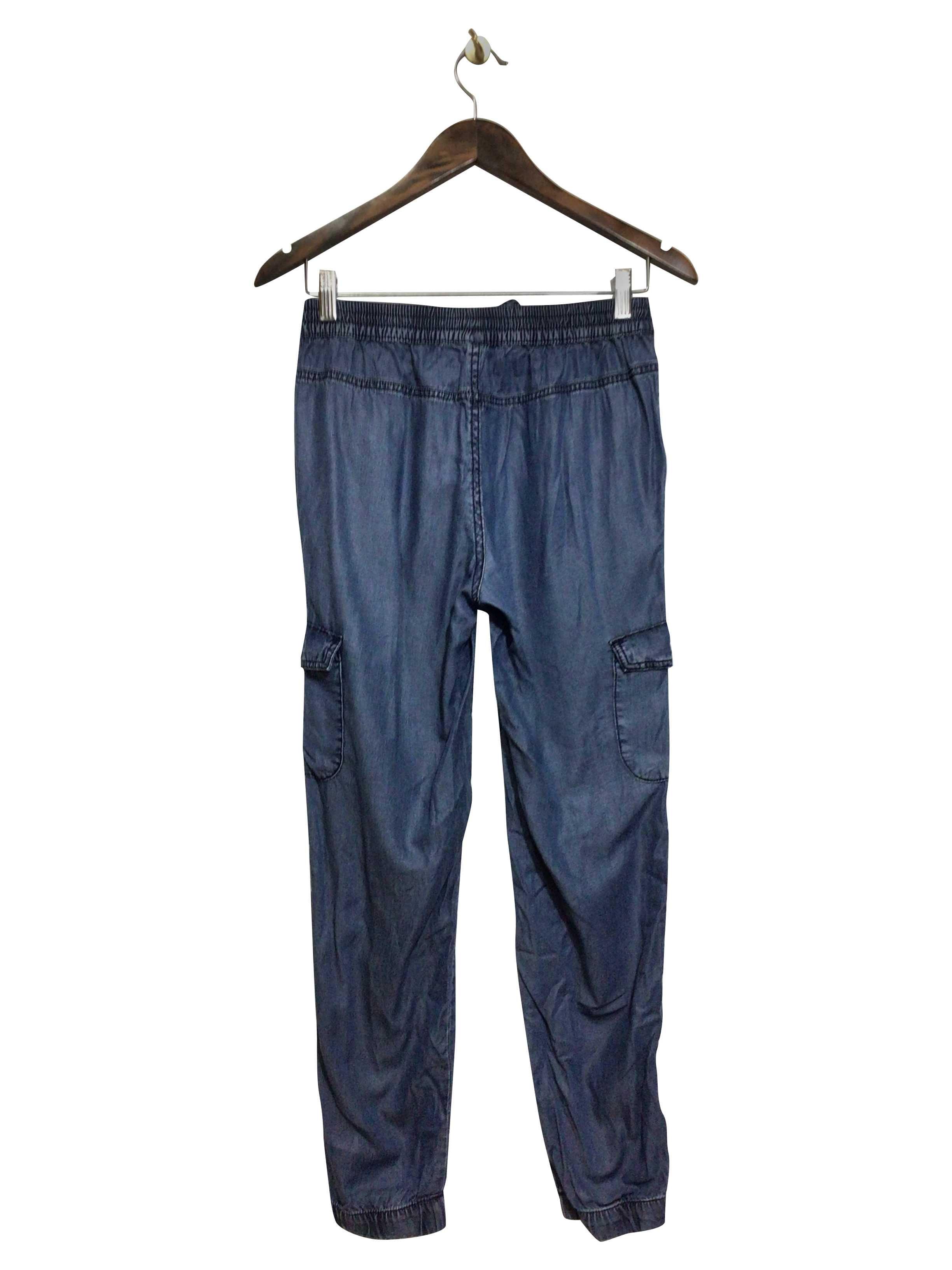 Stylish DD77 Blue Regular Fit Second - hand Pant in XS