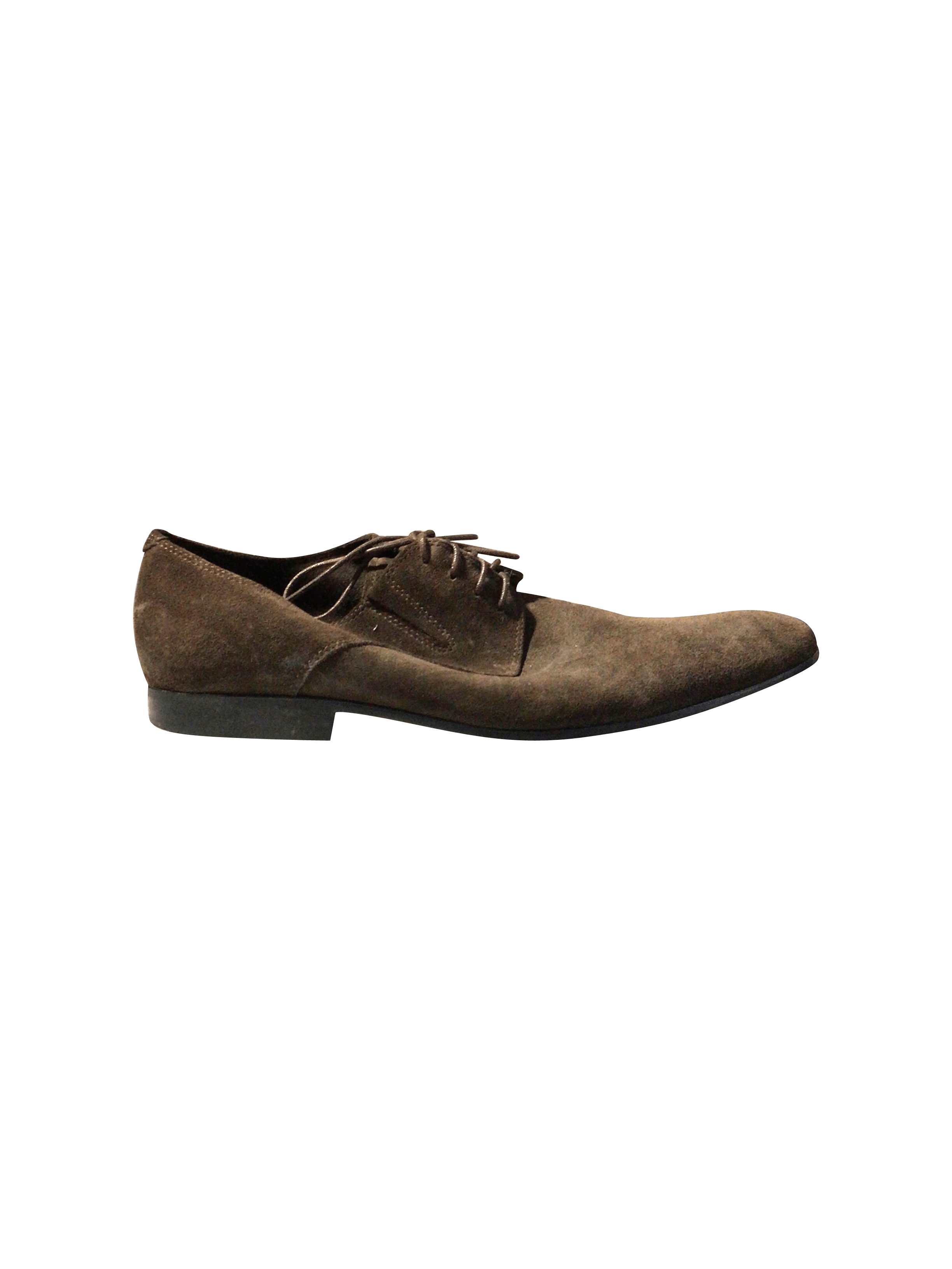 KENNETH COLE Stylish Men's Brown Flat Shoes with Regular Fit - Size 11