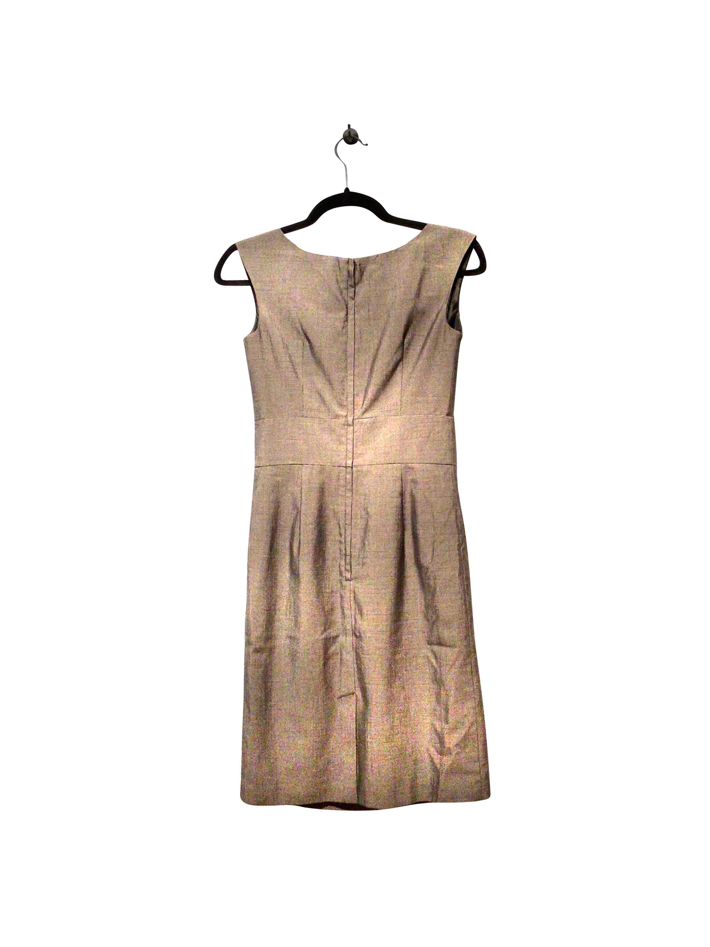 RW&CO Stylish Regular Fit Gray Midi Dress - Size 0
