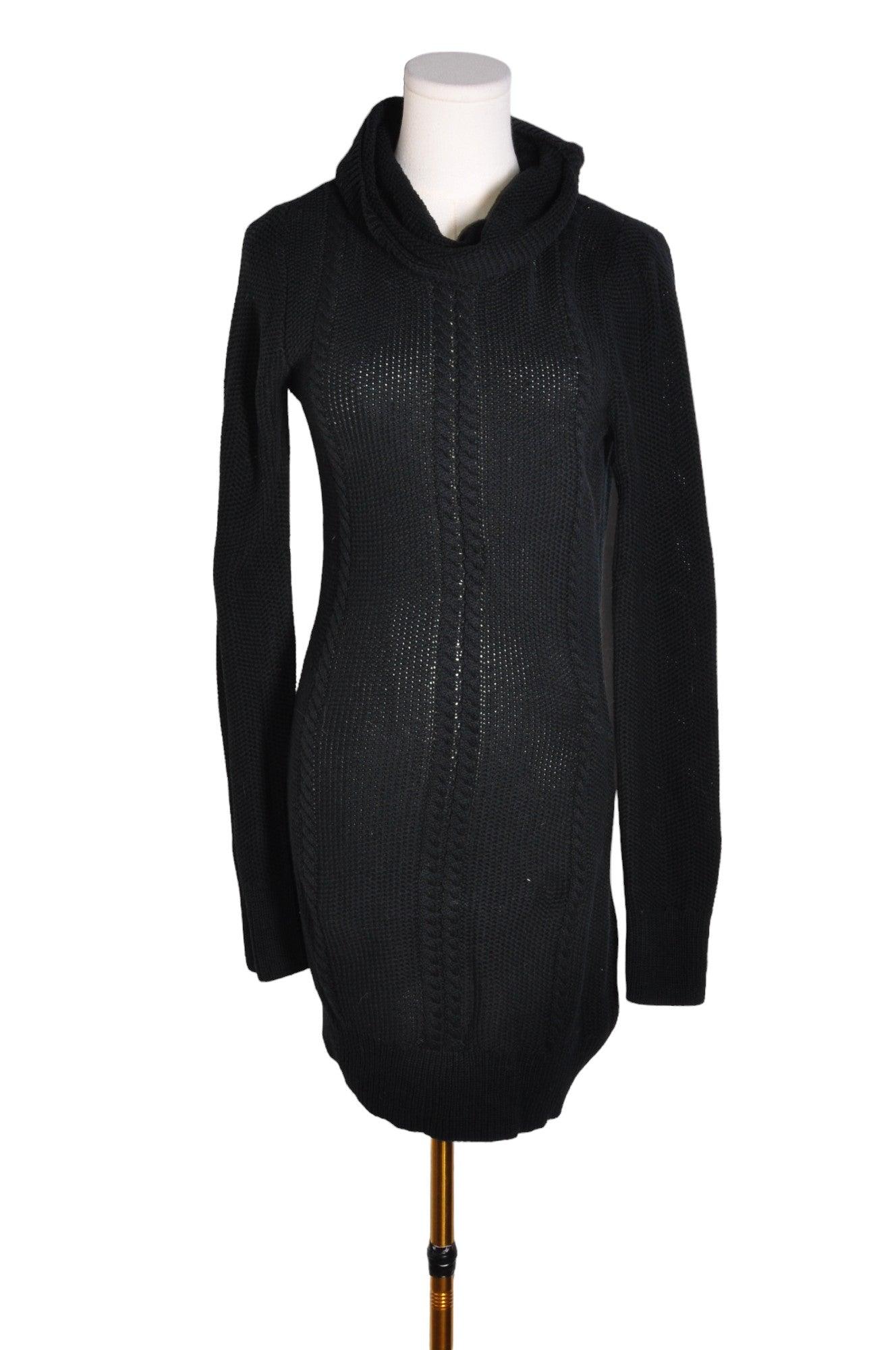 Stylish RW&CO Women's Black Regular-Fit Shirt Dress - Size M