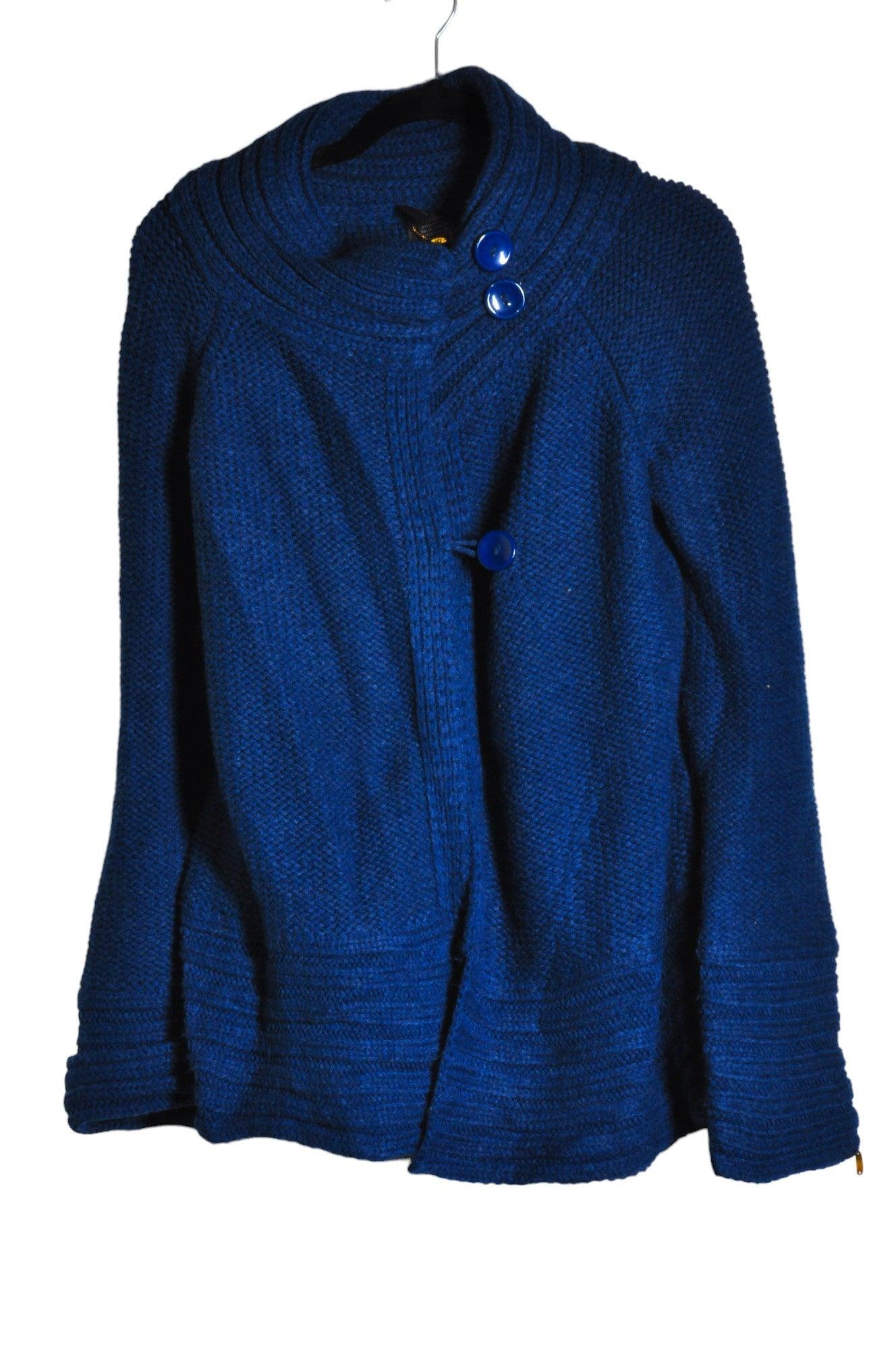 Stylish DEX Women's Regular Fit Blue Blouse - Size S