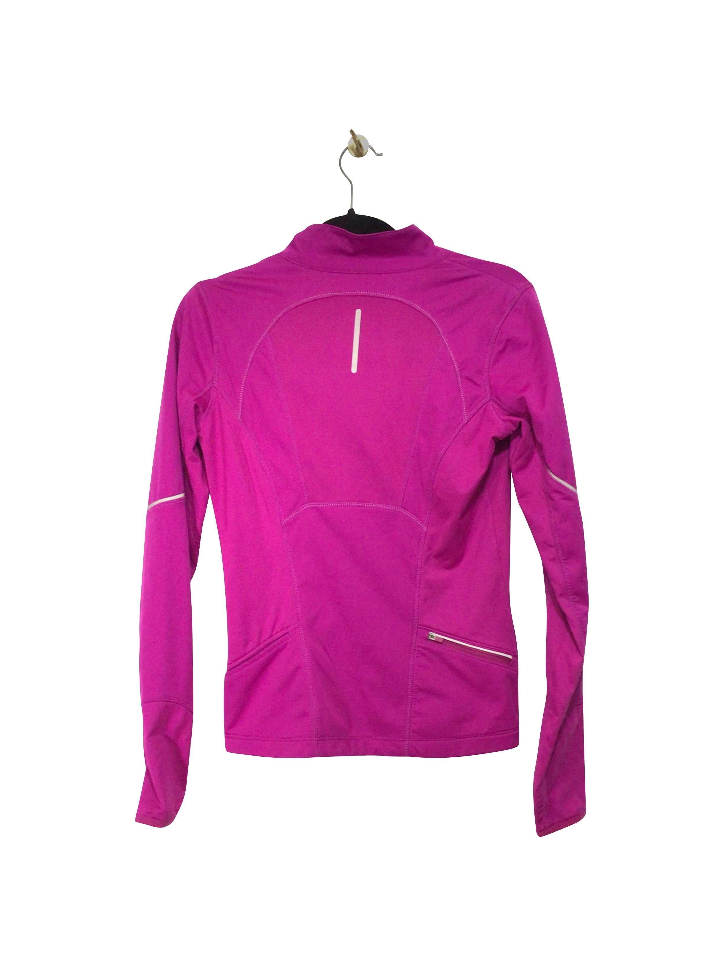 Stylish Purple RUNNING ROOM Regular Fit Long - Sleeve Sweatshirt in XS Size