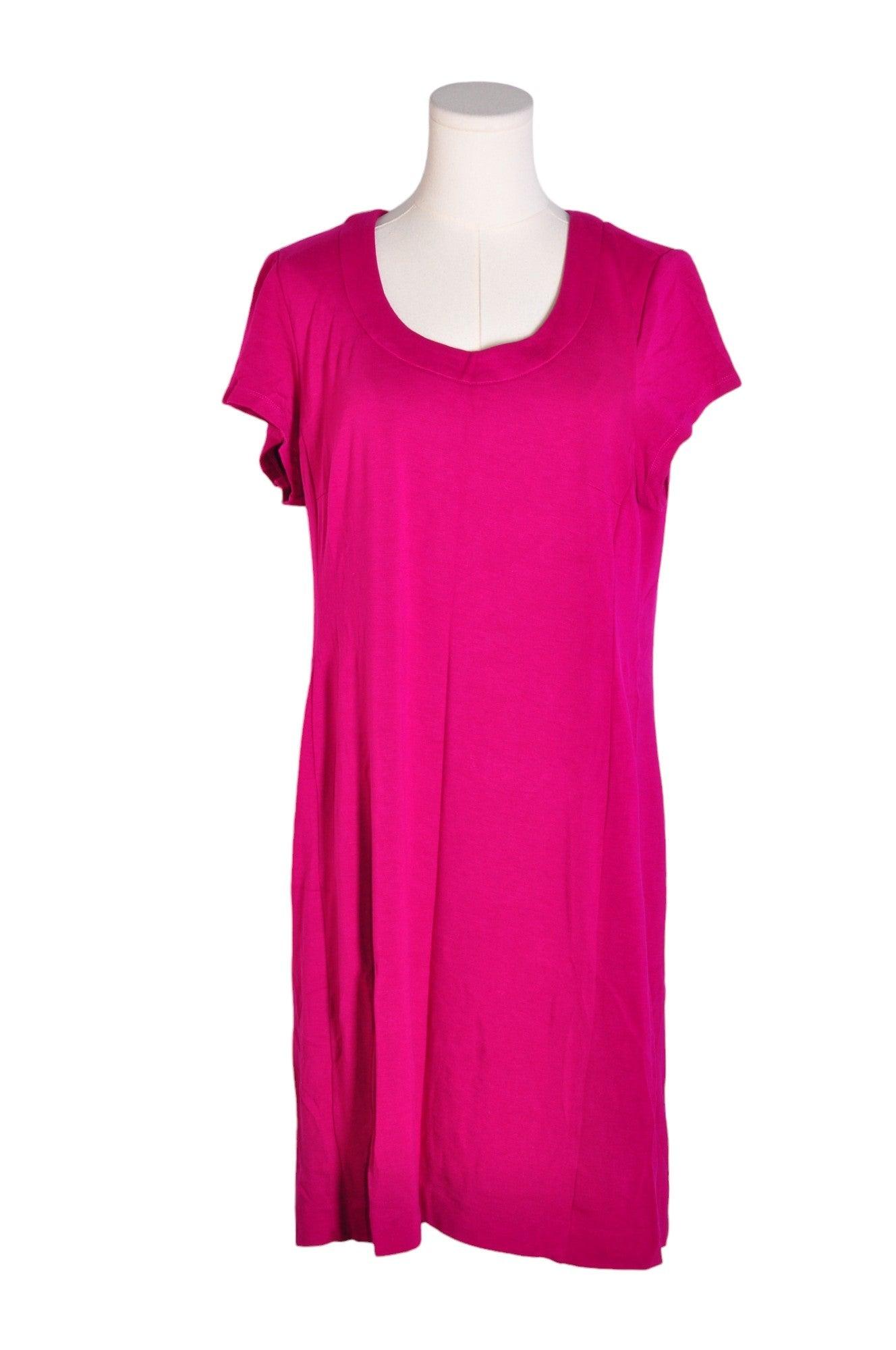 Stylish CLEO Women's Pink Regular Fit Shirt Dress - Size 16