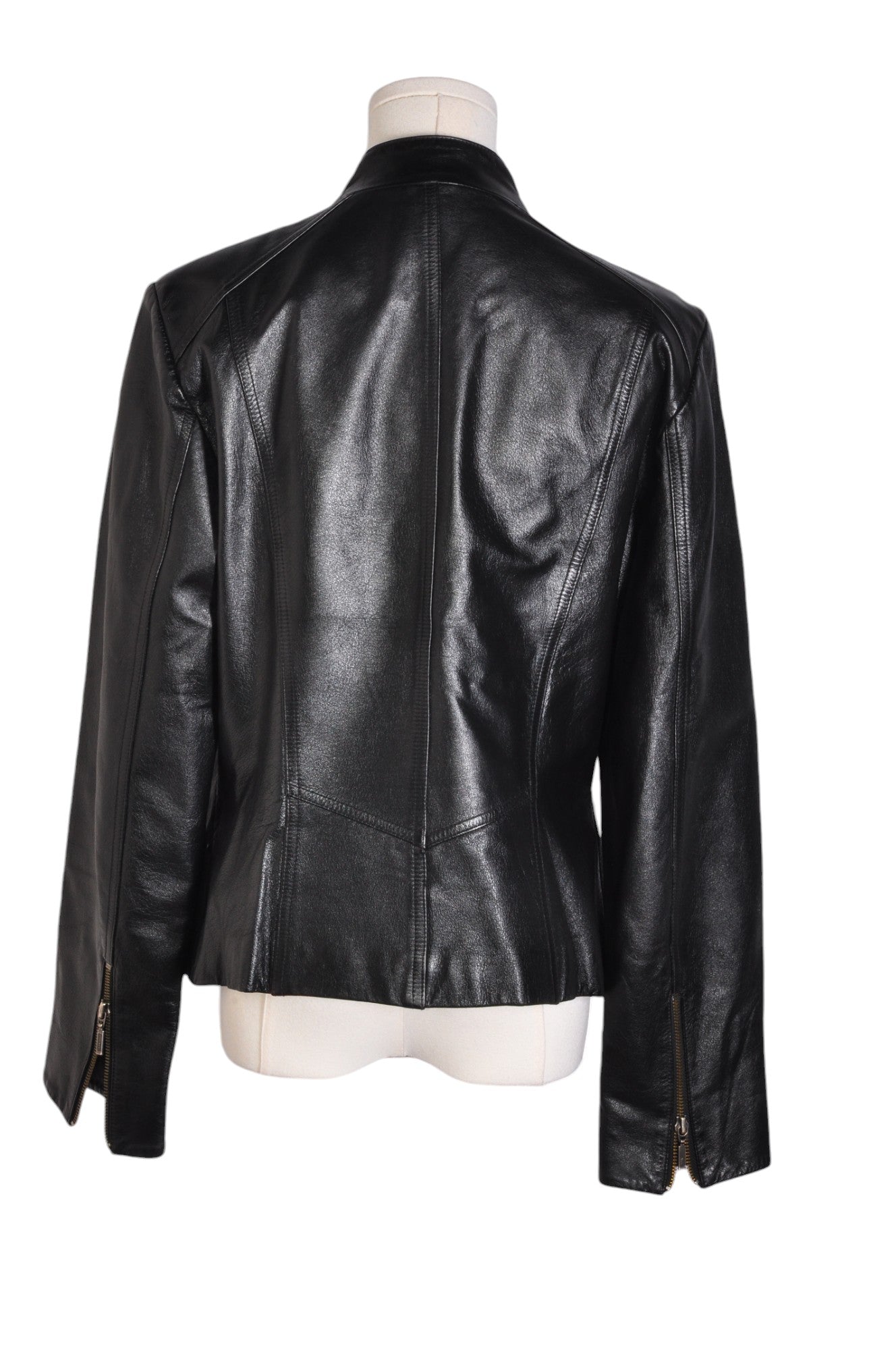 DANIER Stylish Women's Regular Fit Black Coat - Size M