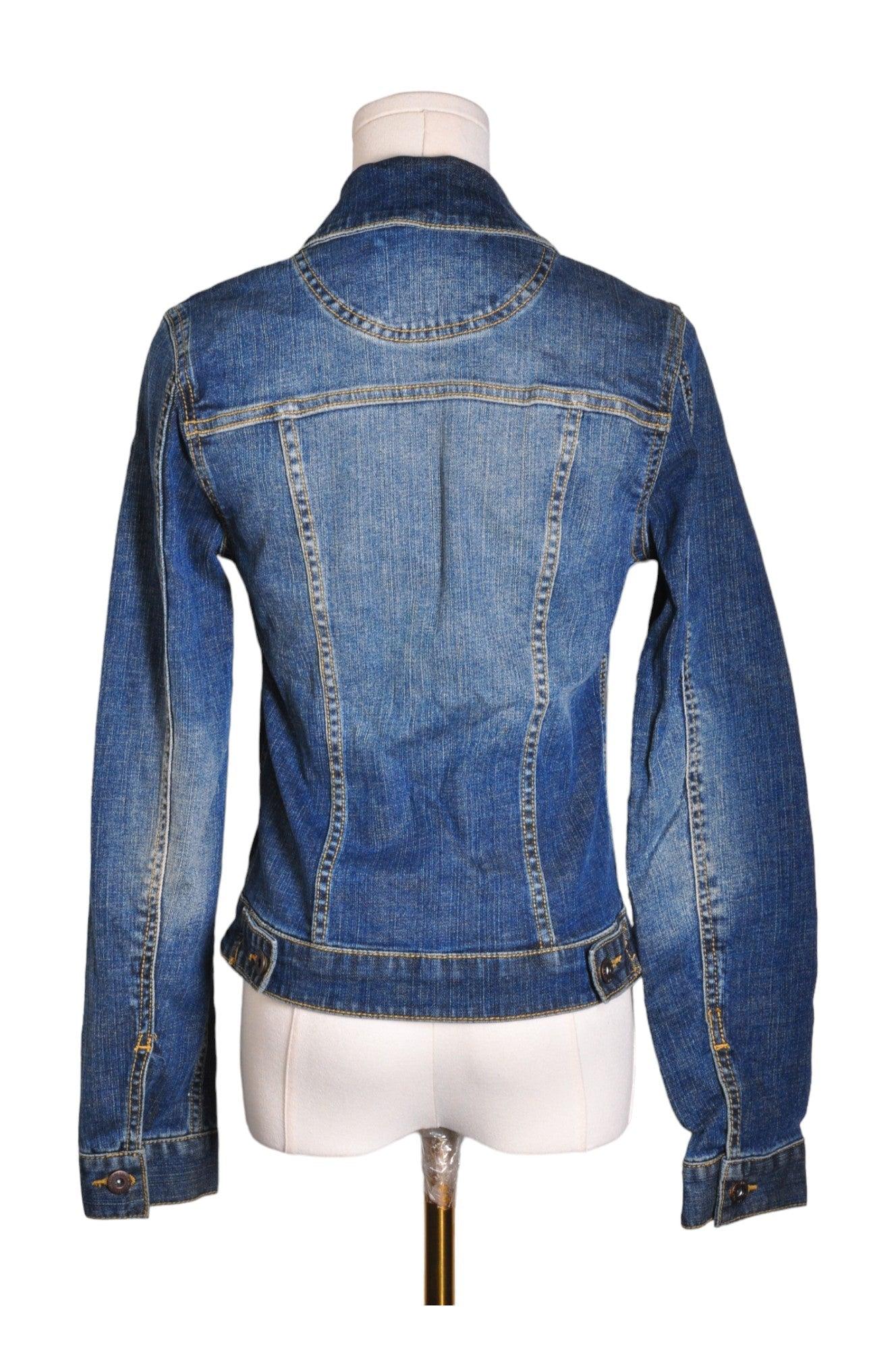 Stylish BRODY JEANS Women's Blue Denim Jacket - Regular Fit, Size XS