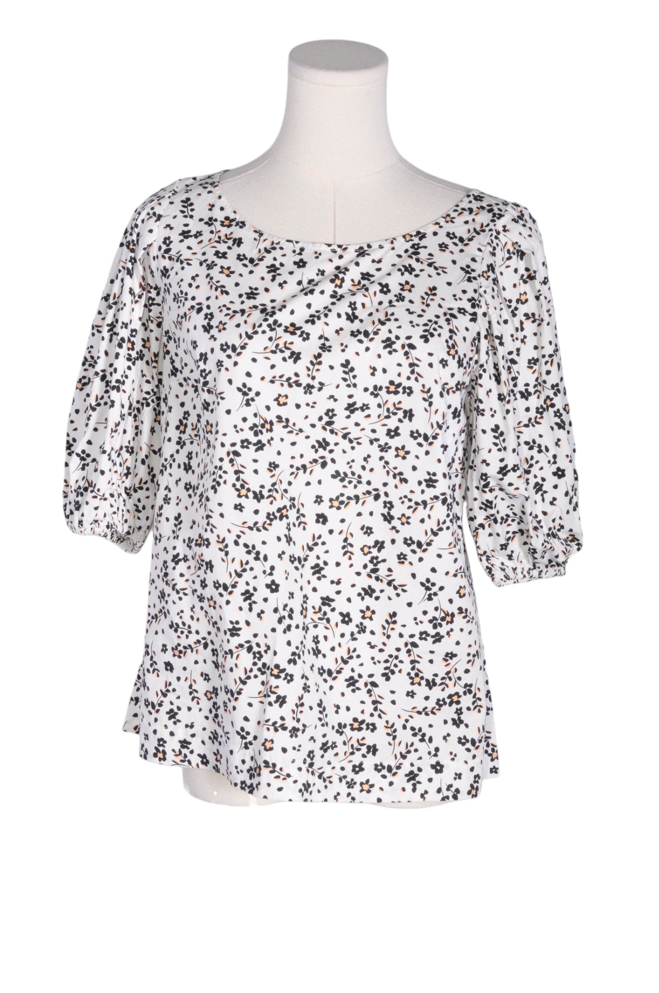 RW&CO Women's Classic White Regular-Fit Blouses - Size S