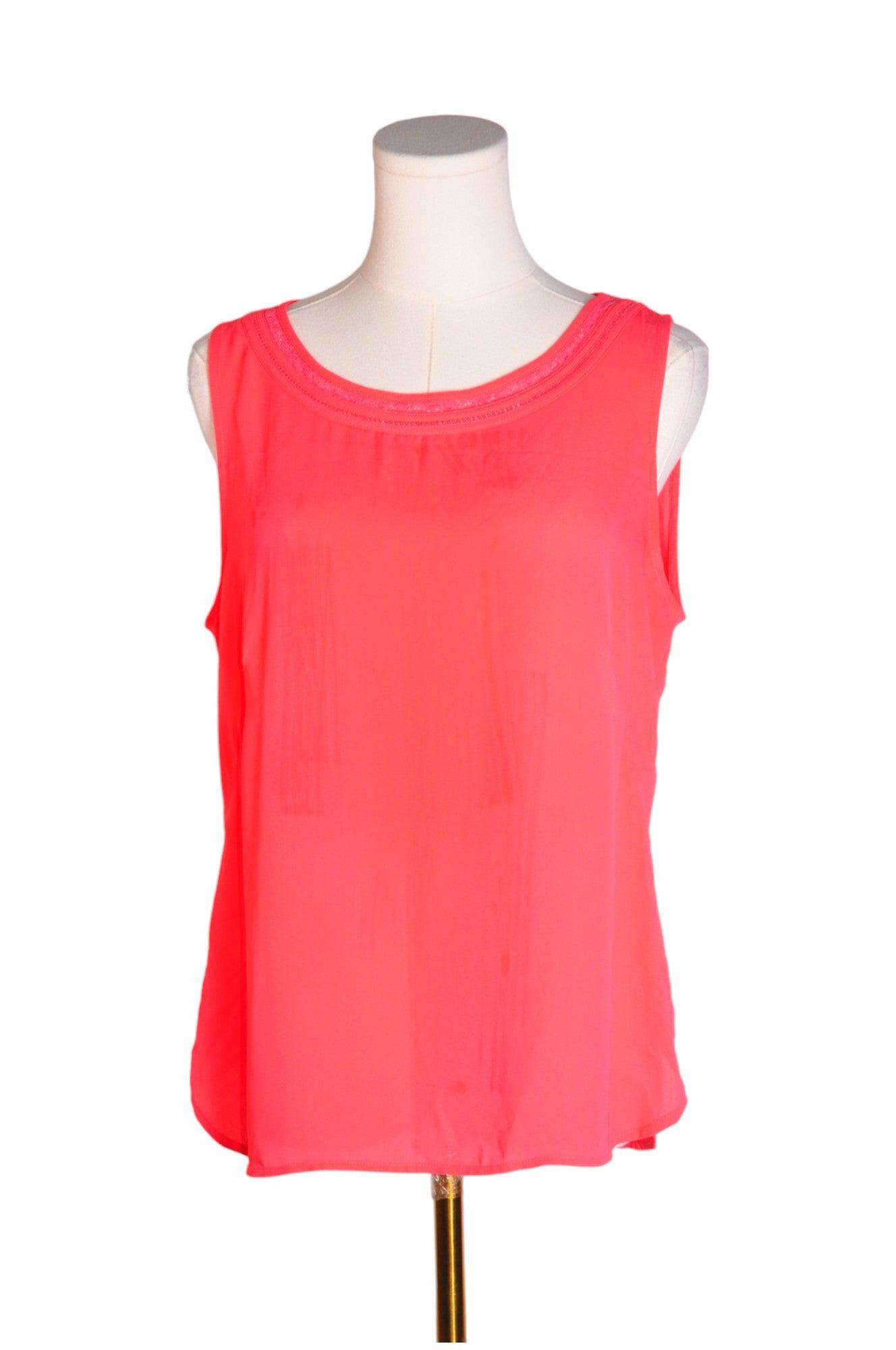 ANN TAYLOR Stylish Pink Regular Fit Women's Blouses - Size M