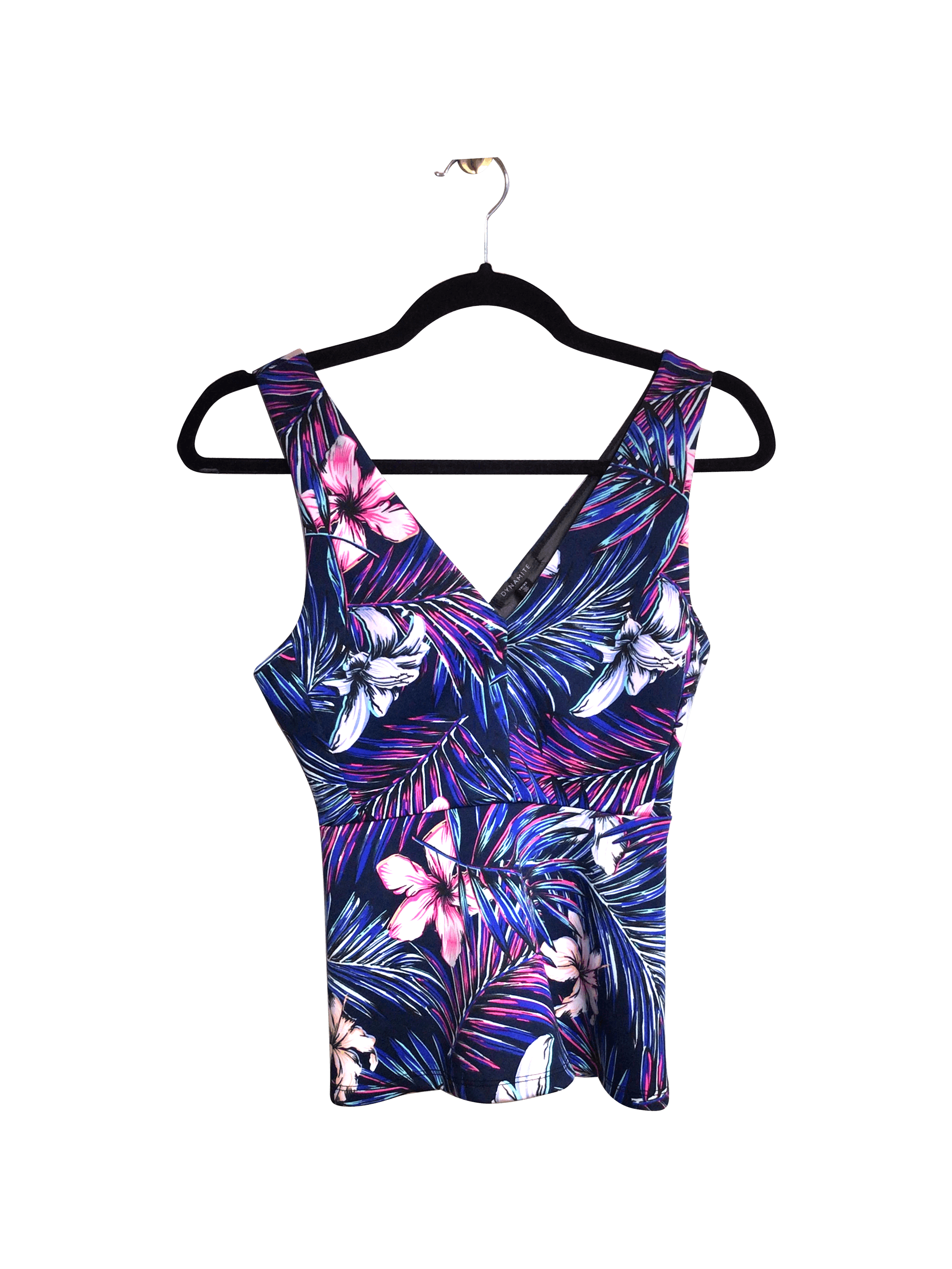 DYNAMITE Stylish Purple Regular Fit Women's Tank Tops - XS