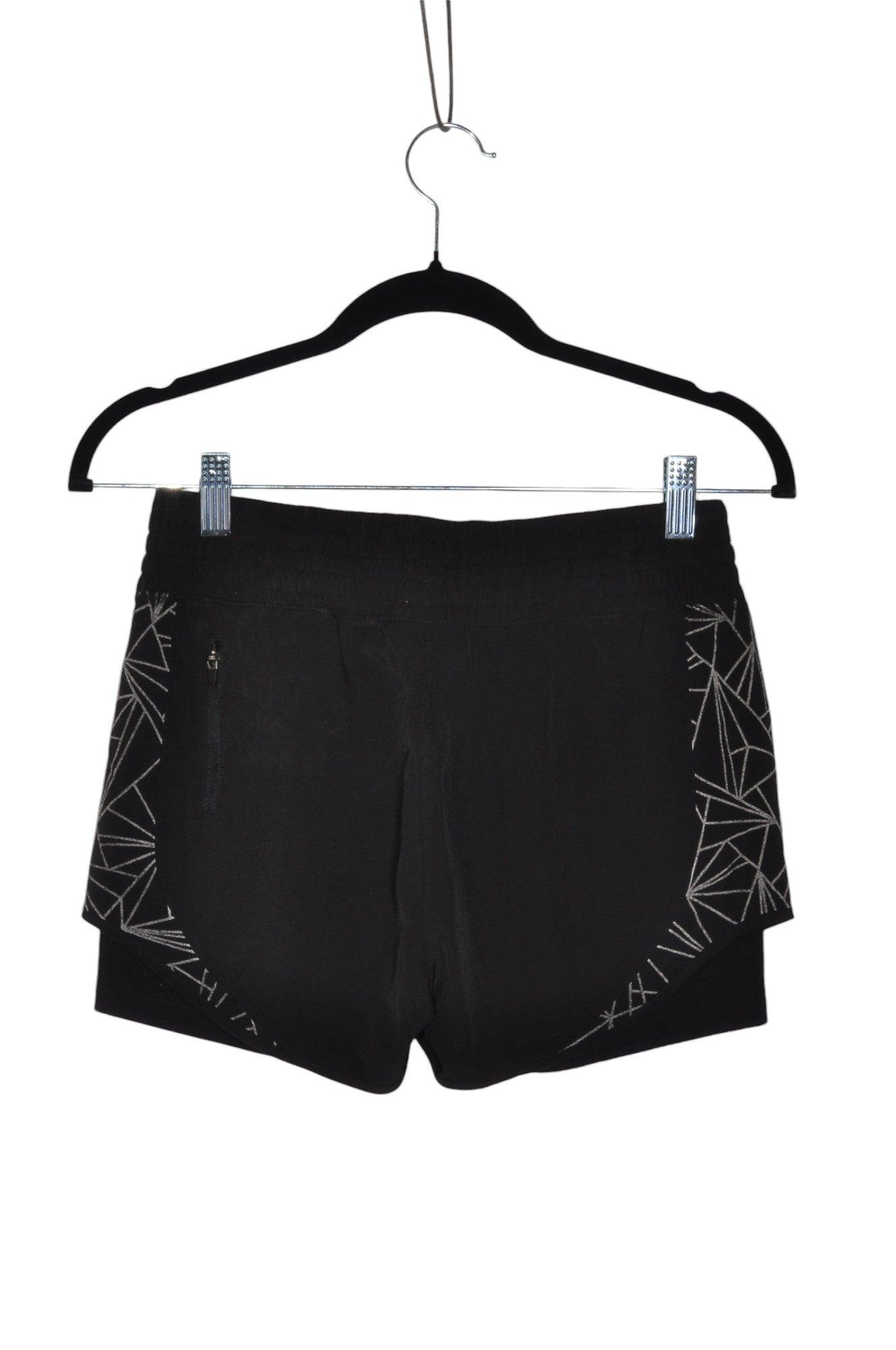 Stylish MPG Women's Activewear Black XS Regular-Fit Shorts & Skirts