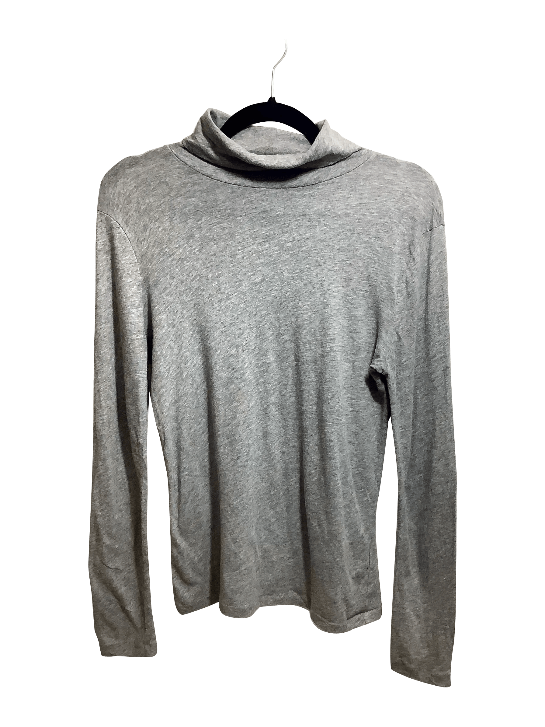 J. CREW Stylish Regular Fit Gray Turtleneck Top - Size S