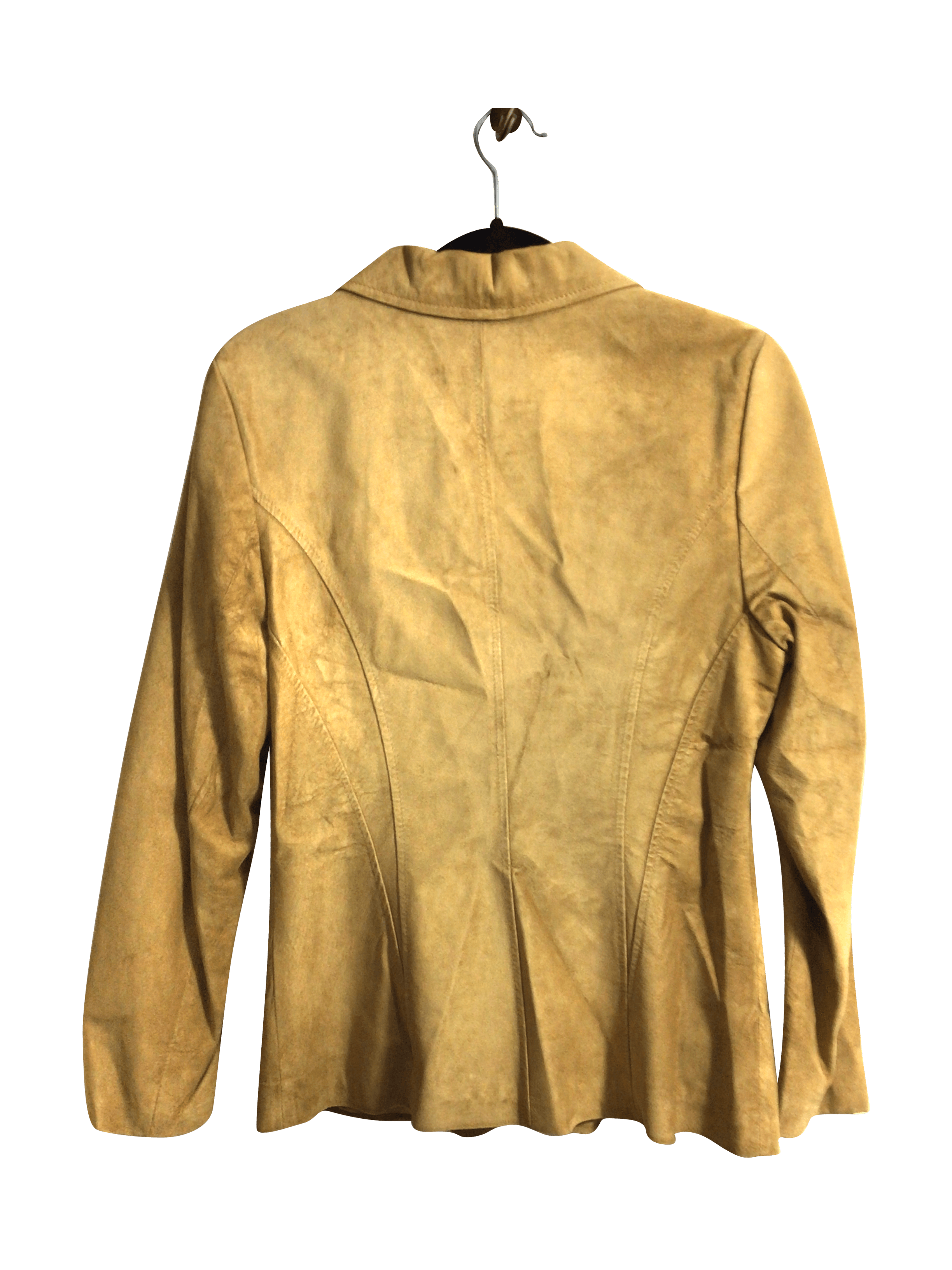 DANIER Stylish Second - Hand Women's Regular - Fit Brown Coat in Size M