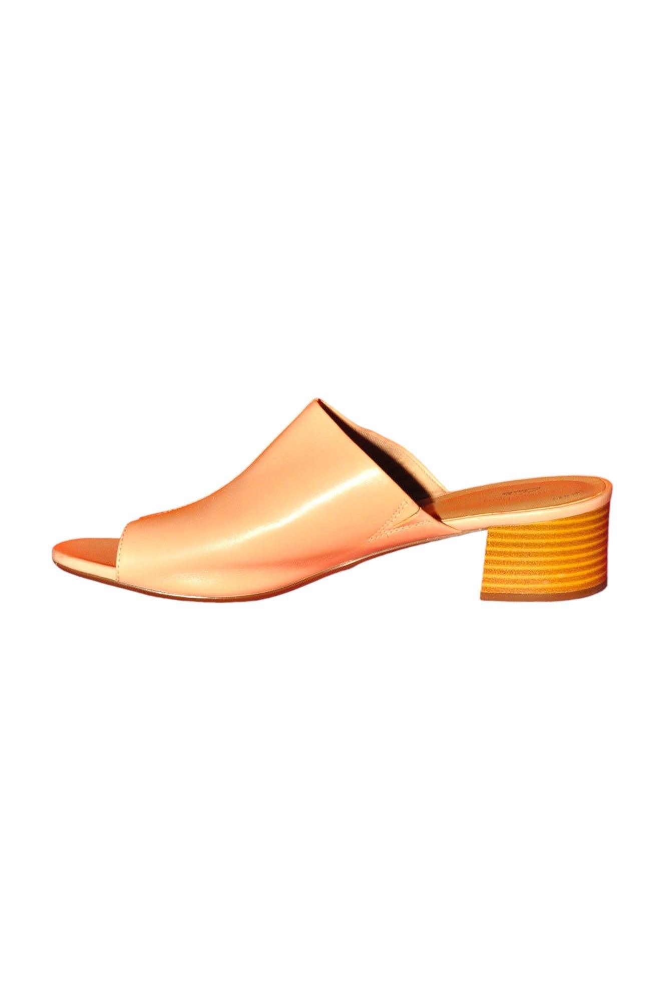 CLARKS Stylish Pink Regular-Fit Women's Heels Size 10
