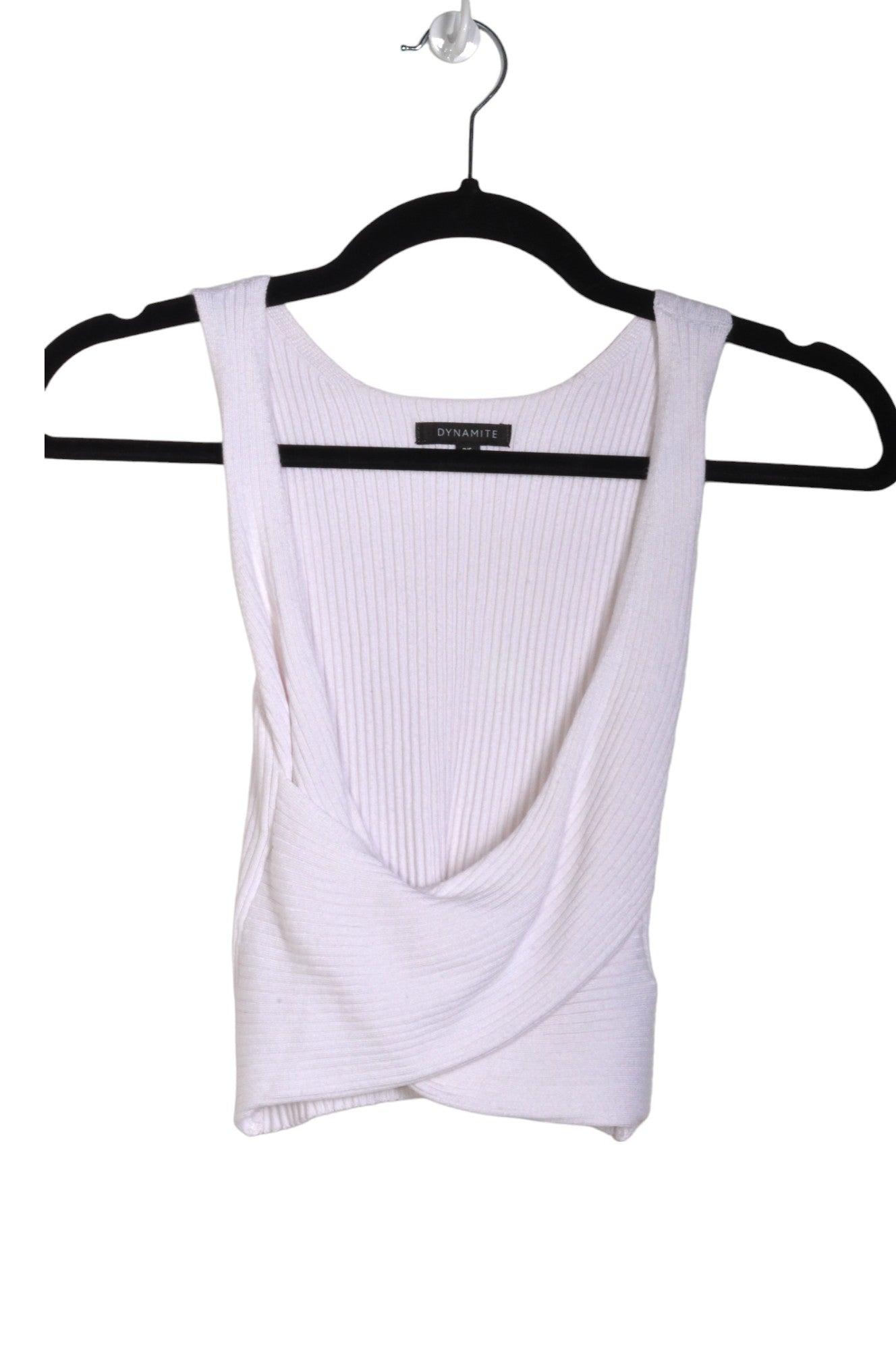Stylish DYNAMITE Women's Regular-Fit White Blouse - Size S