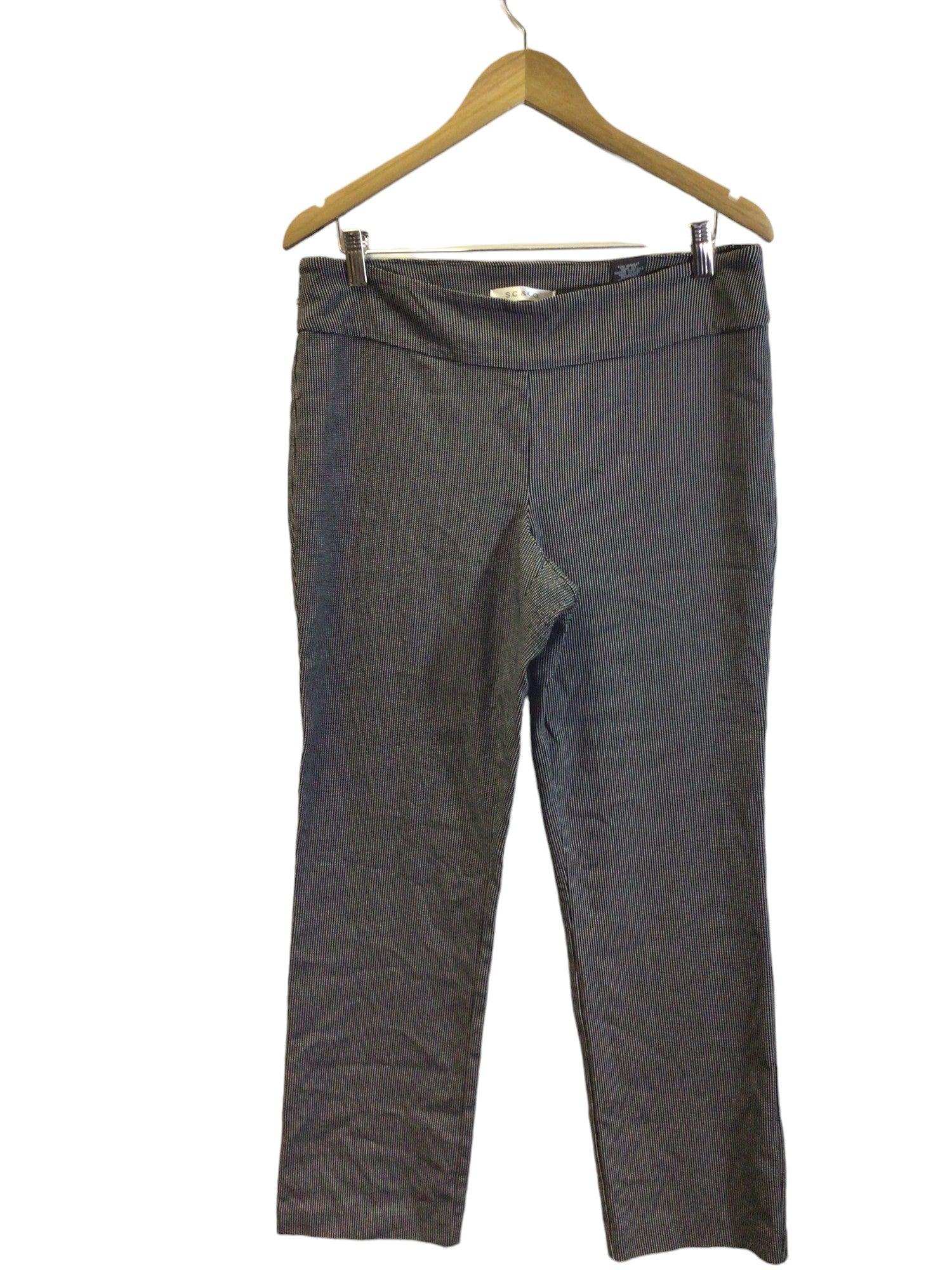 S.C. & CO. Stylish Women's Regular Fit Black Work Pants - Size 14