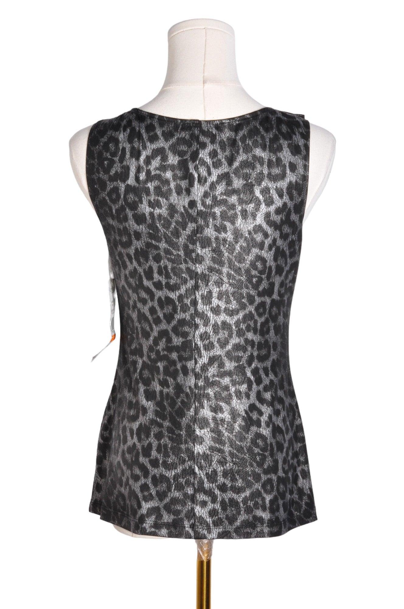 KAREN KANE Stylish Women's Regular-Fit Sleeveless Blouse in Black - Size S