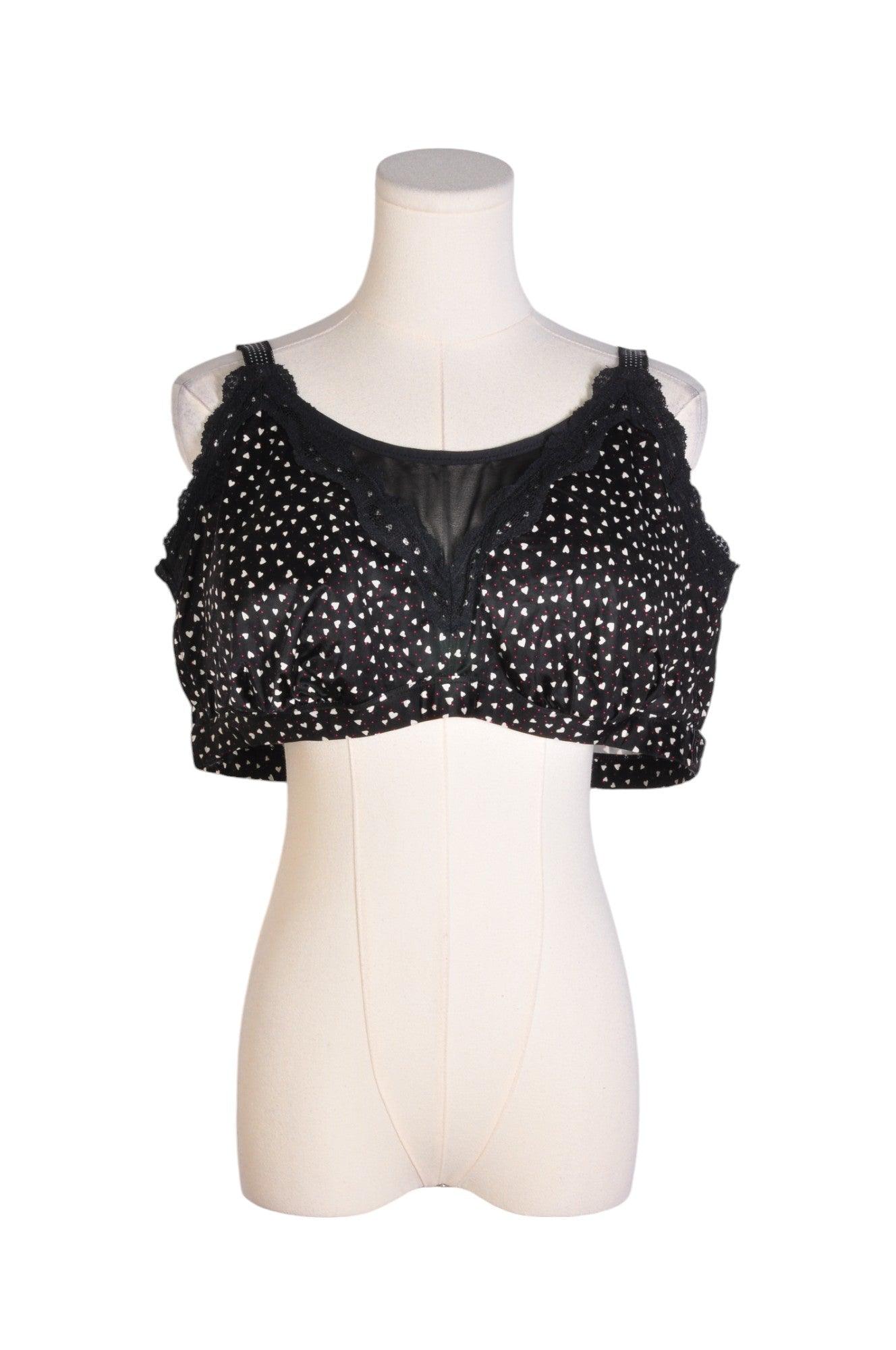 DEESSE Stylish Regular Fit Women's Bras in Black - 2X