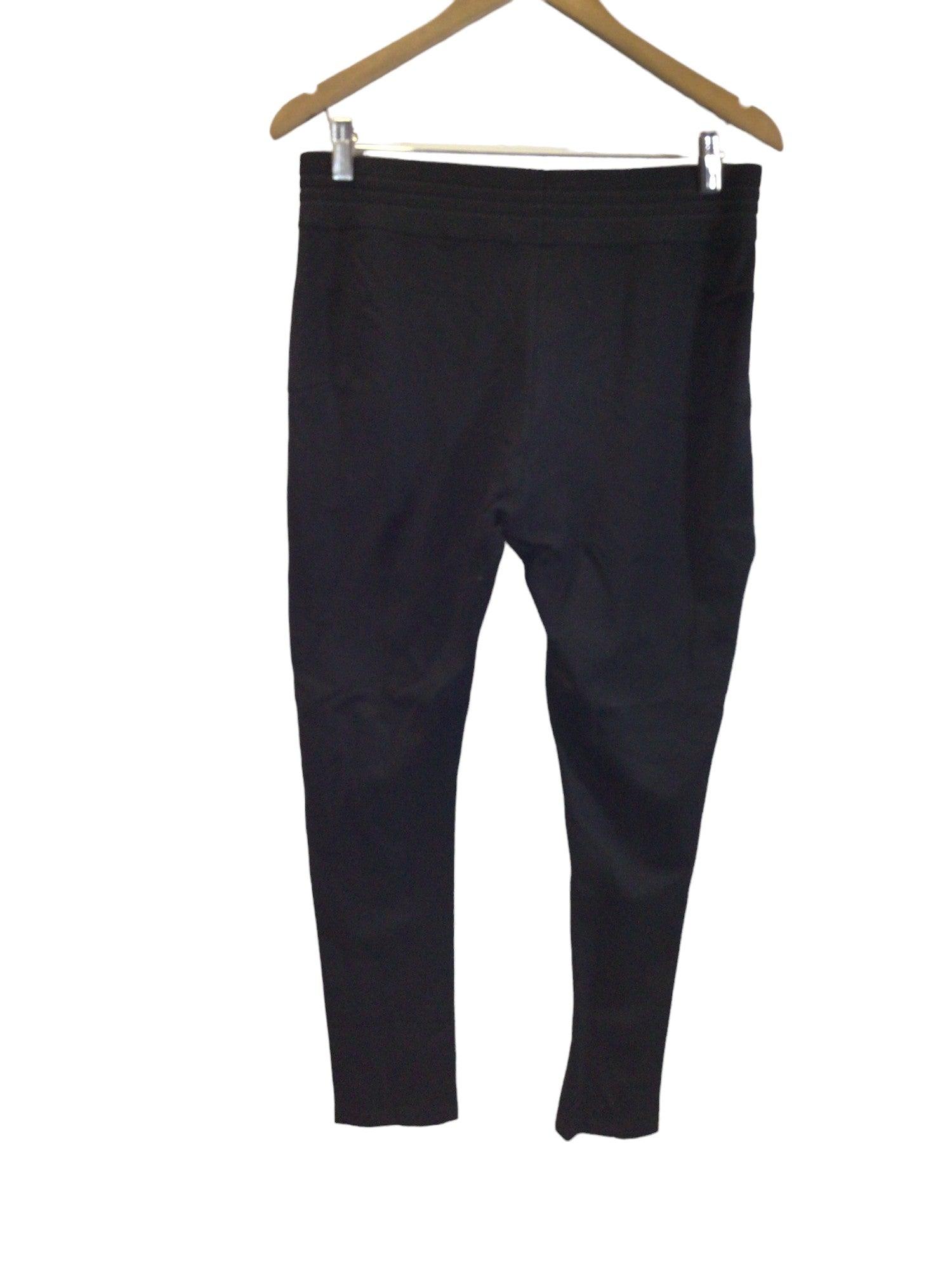 DEX Women's Stylish Regular Fit Black Work Pants - Size L
