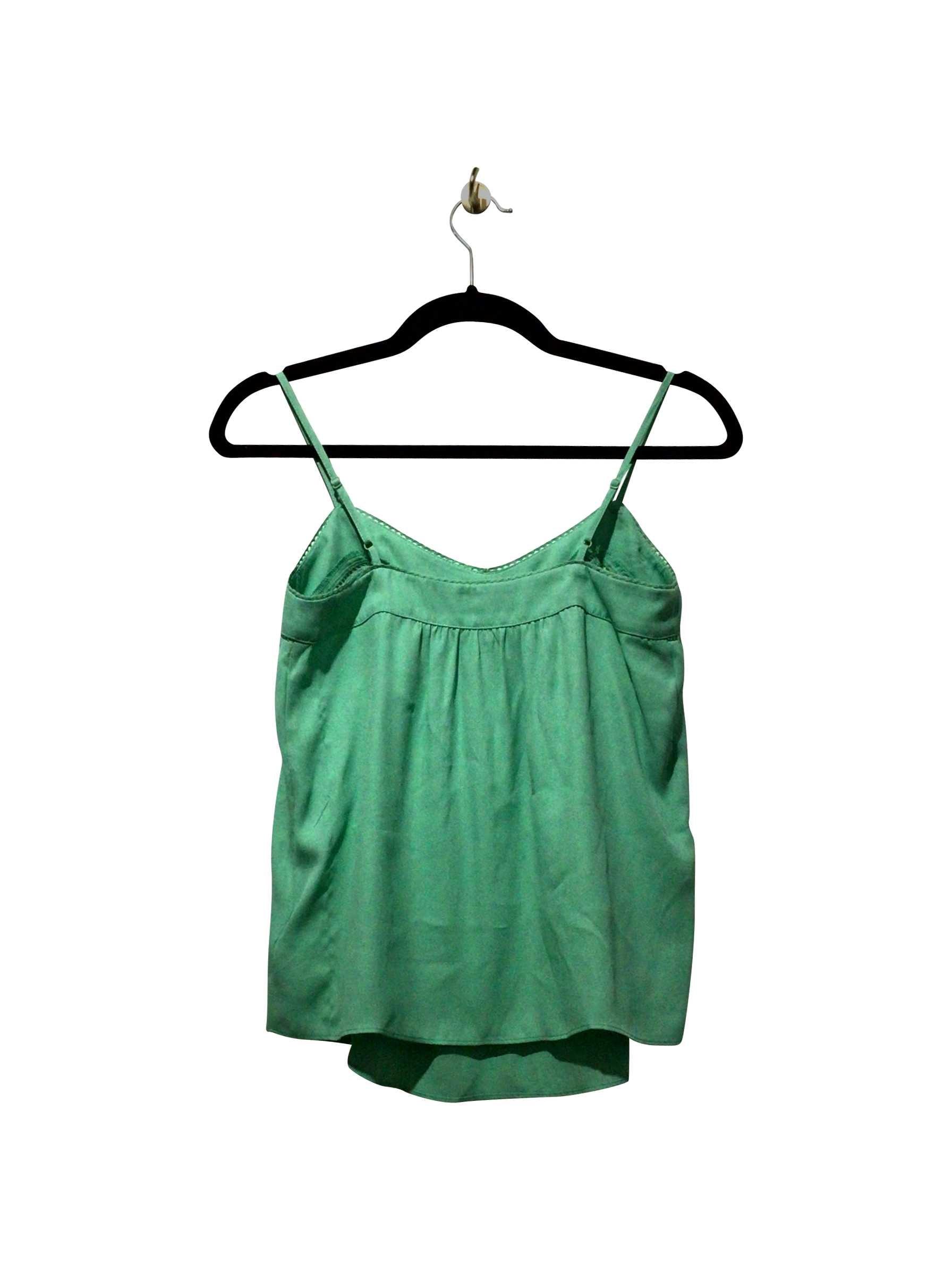 JESSICA SIMPSON Trendy Regular Fit Green Tank Top - Size XS