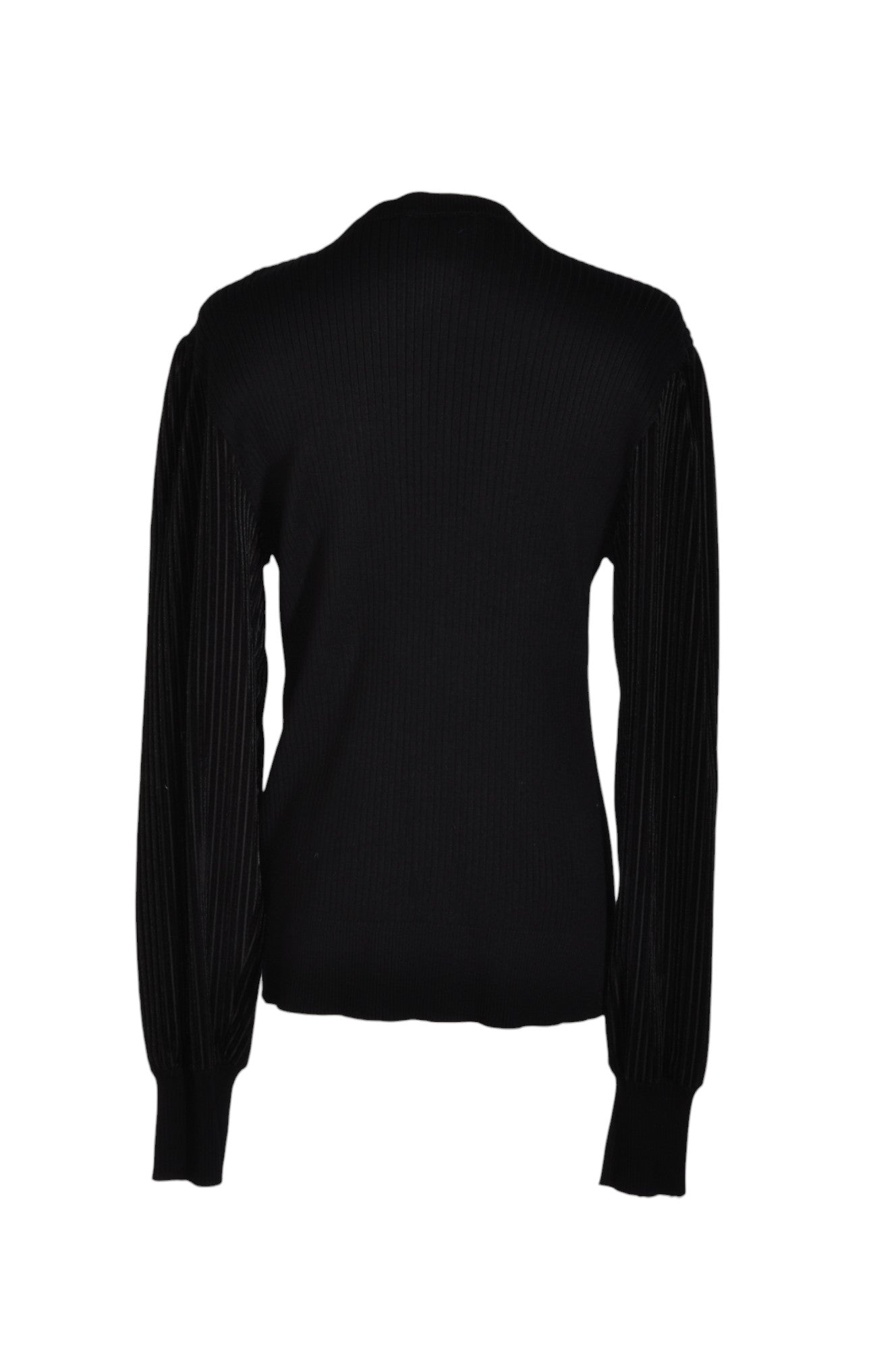 Stylish DKNY Second - Hand Women's Black Regular - Fit Sweaters in Size L