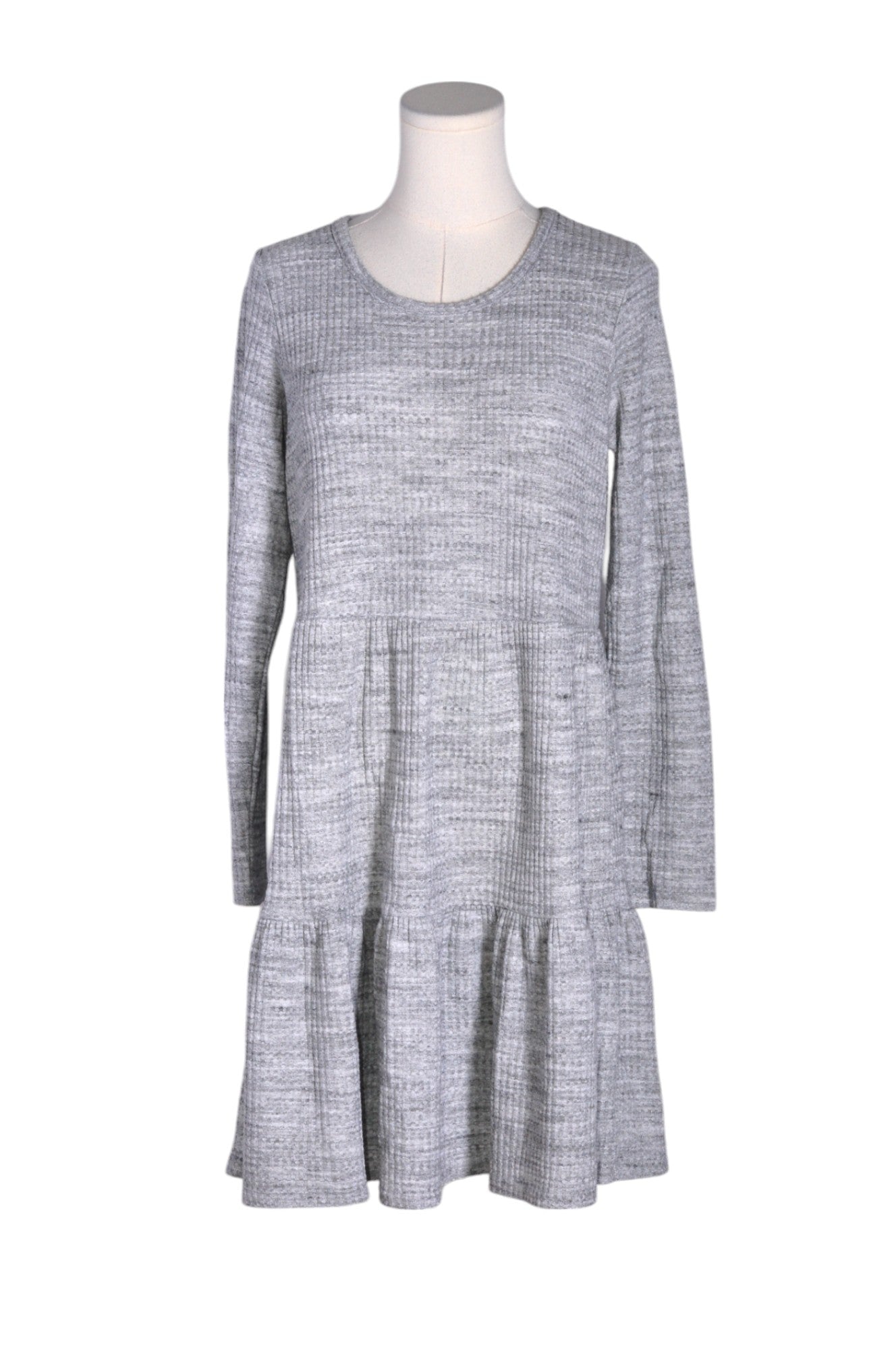 Stylish AMERICAN EAGLE Women's Gray Regular Fit Drop Waist Dress - Size M