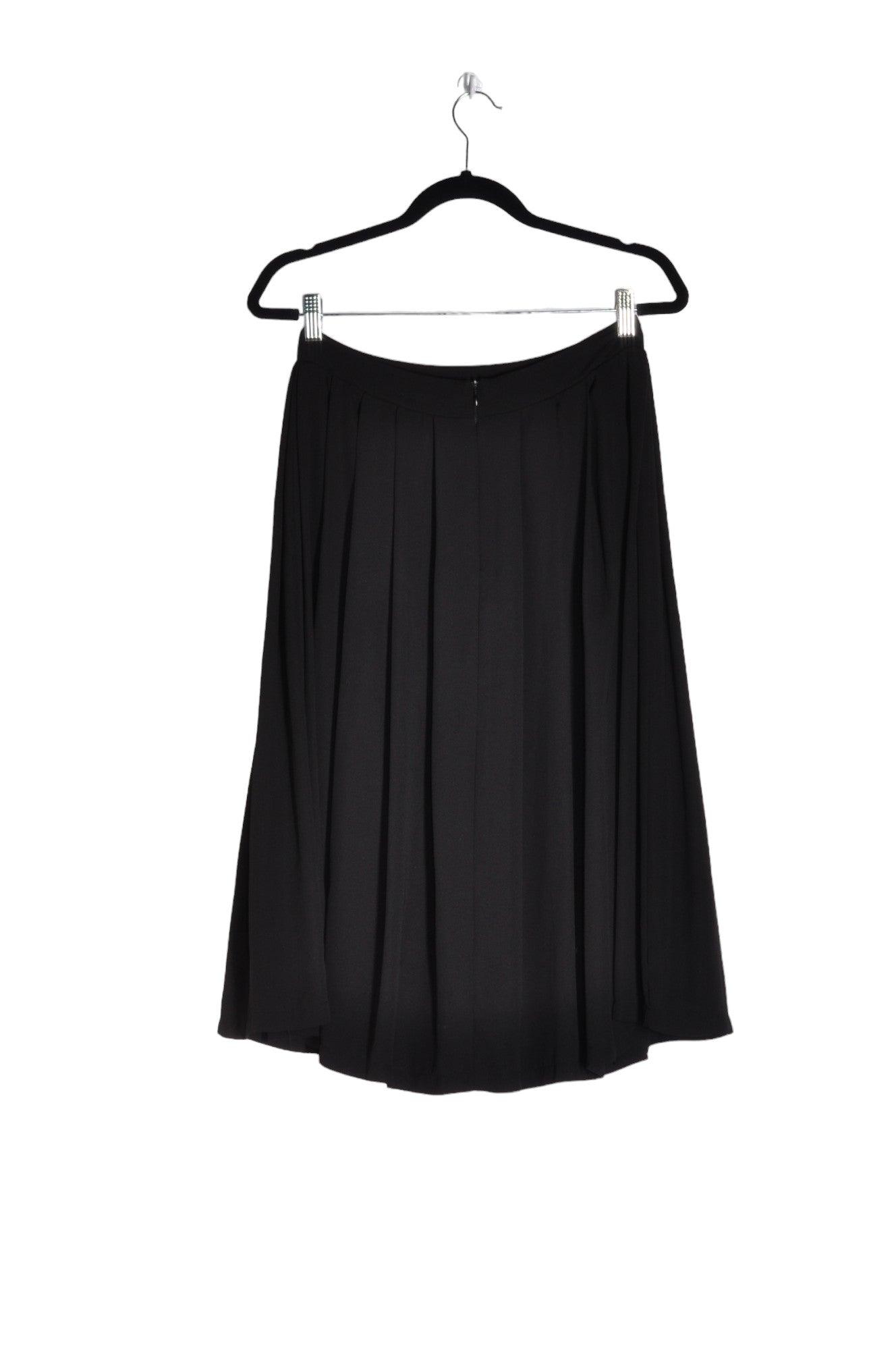 DANIEL RAINN Stylish Women's A-Line Black Skirt - Regular Fit, Size S