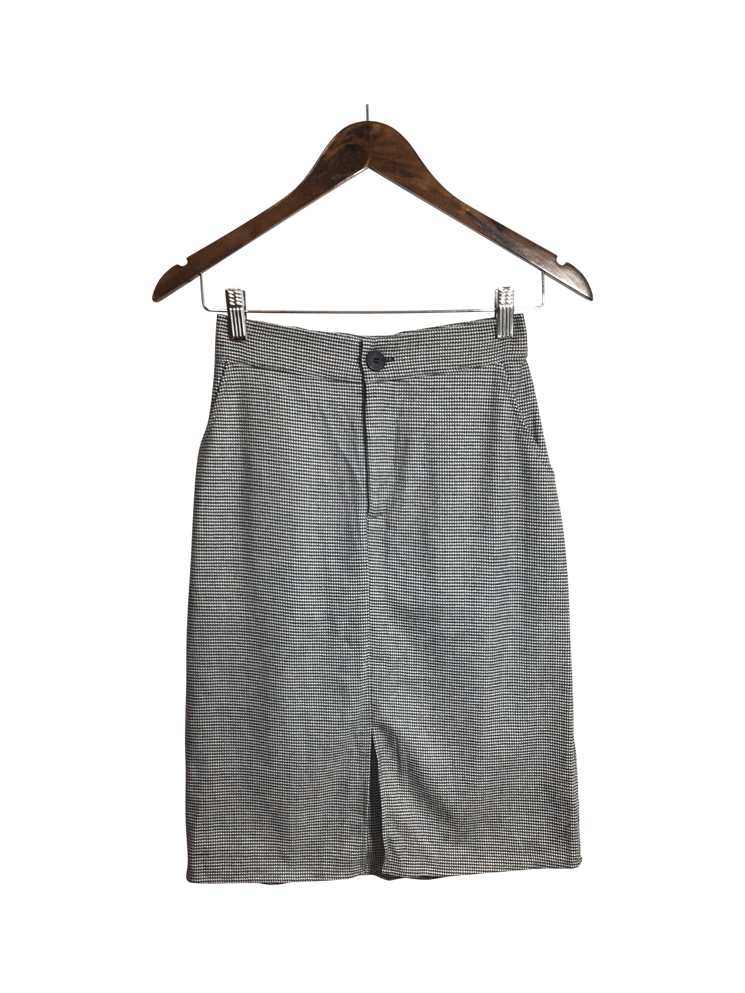 DAZY Stylish Women's Gray Regular-Fit Pencil Skirt - Size M