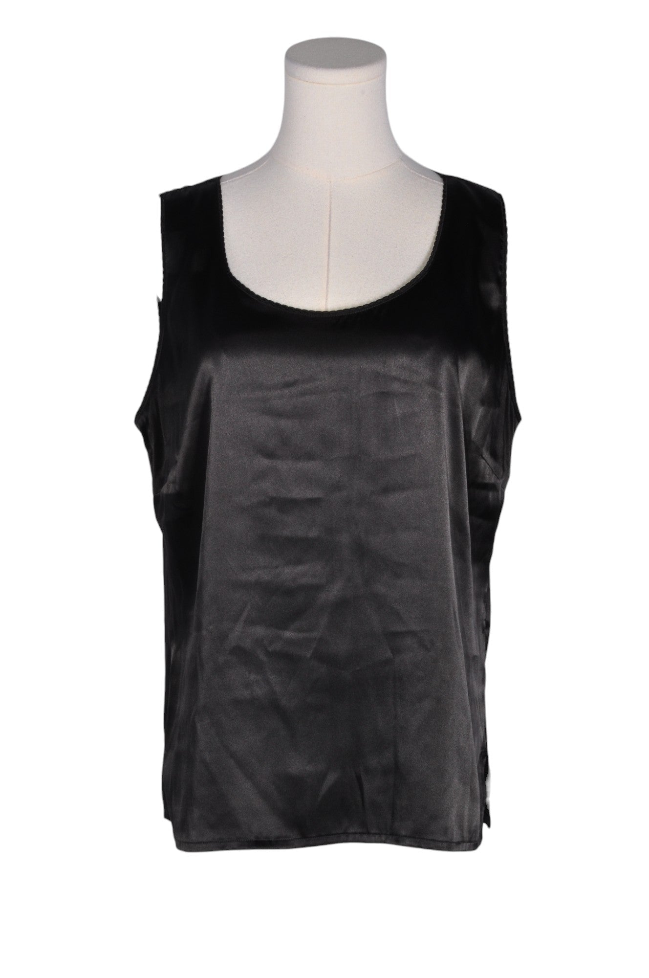 CHICO'S Second Hand Women's Regular Fit Black Blouse - Size 2