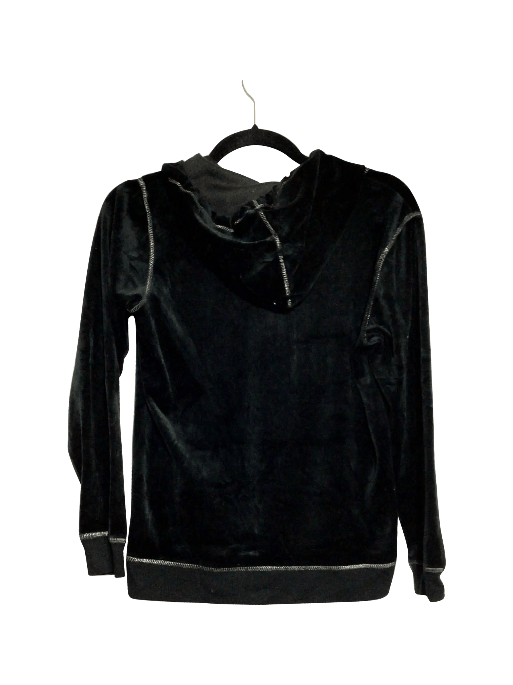 DIANE GILMAN Stylish Regular Fit Black Sweatshirt - Size S