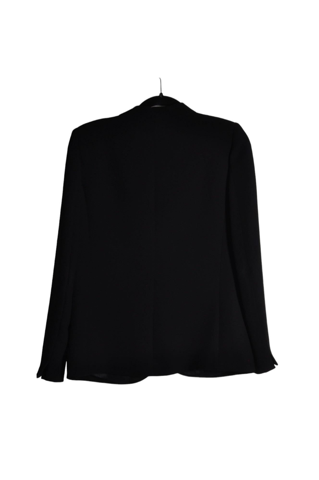 SANDRO Black Regular Fit Second - Hand Blazer Size 36