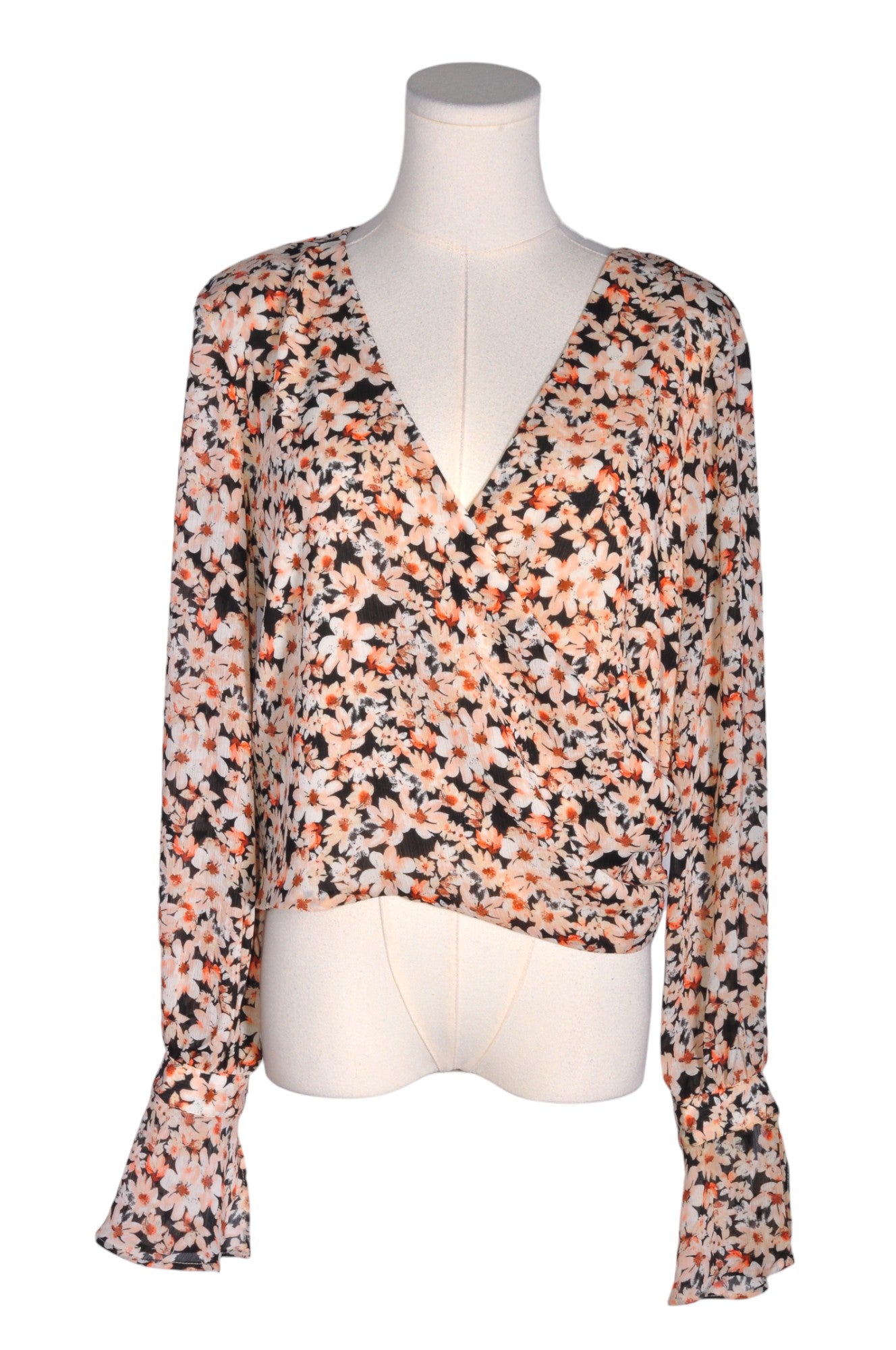 DYNAMITE Stylish Pink Regular - Fit Women's Blouse - Size L