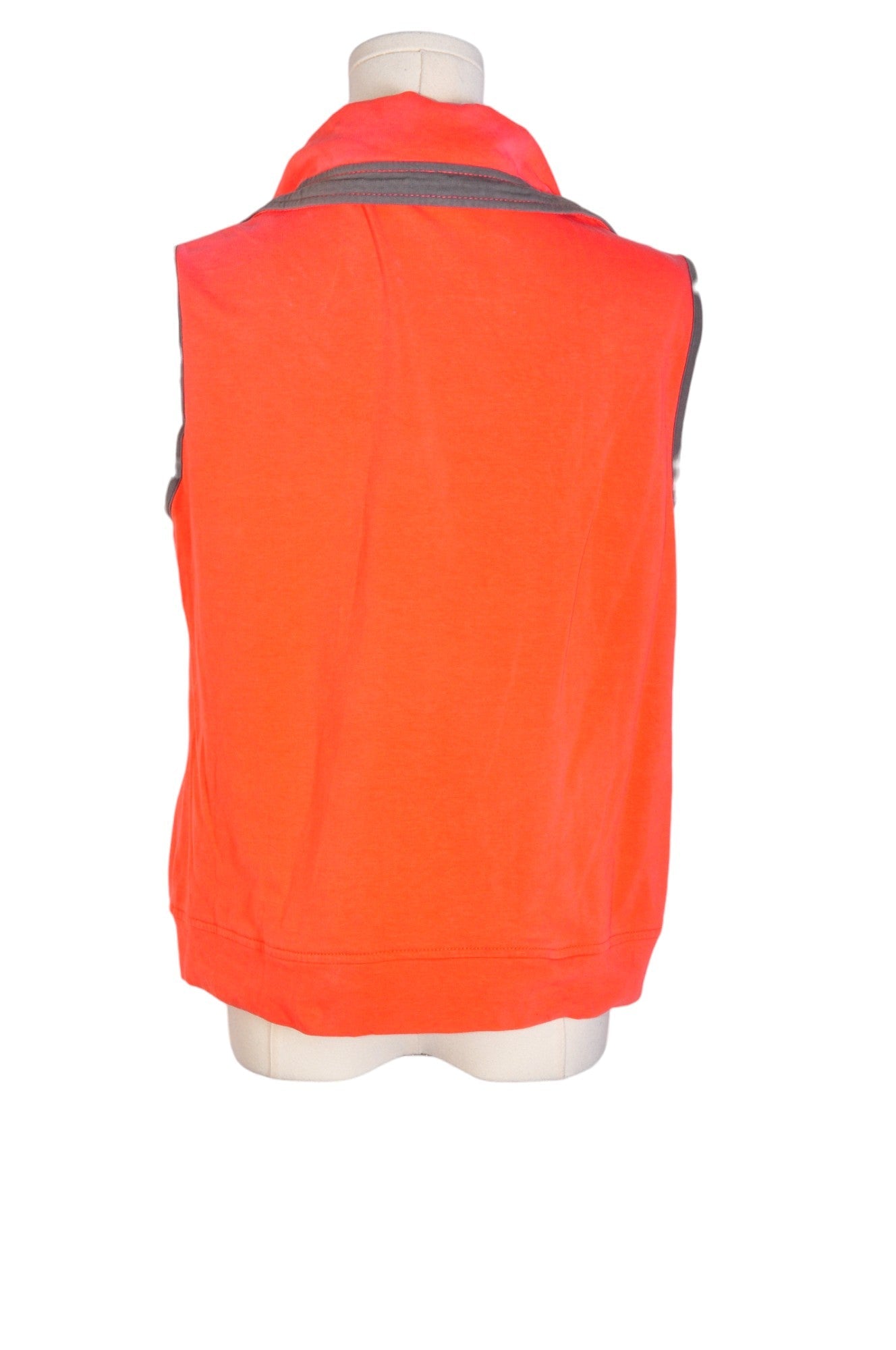 Stylish CAFÉ AU LAIT Orange Women's Regular-Fit Vests - Size S