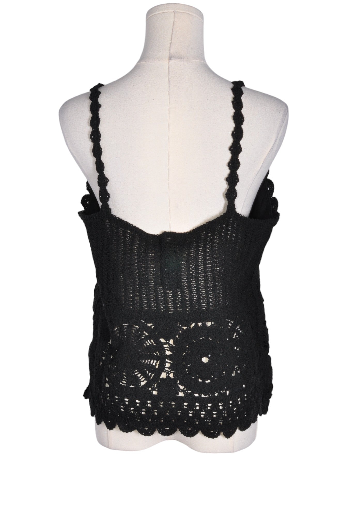DESIGN HISTORY Stylish Women's Regular Fit Black Blouse - Size L
