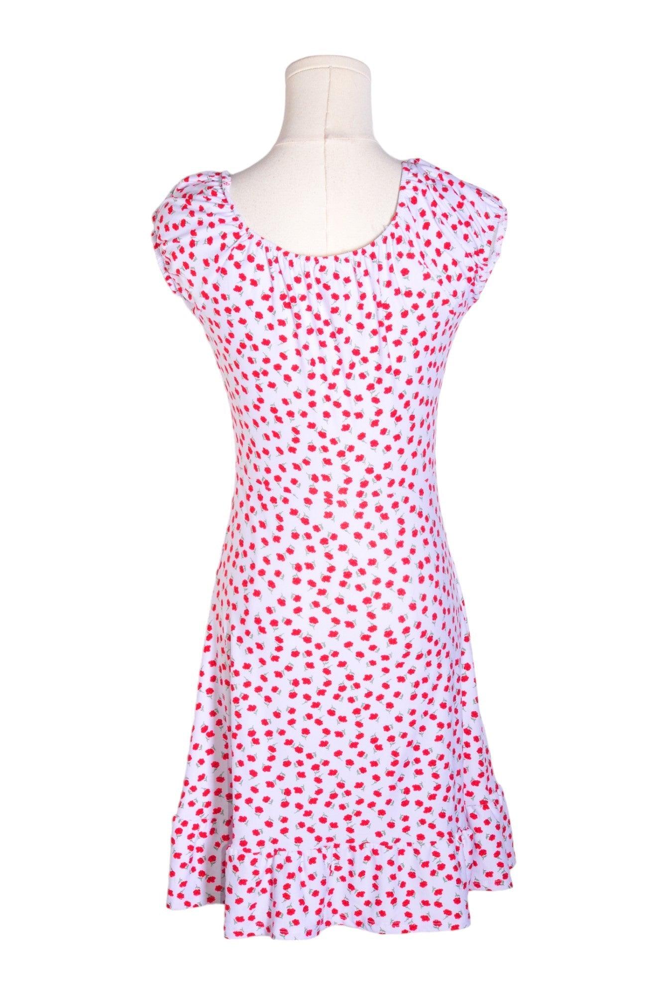 DEREK HEART Stylish Women's White Regular - Fit Sheath Dress in Size S