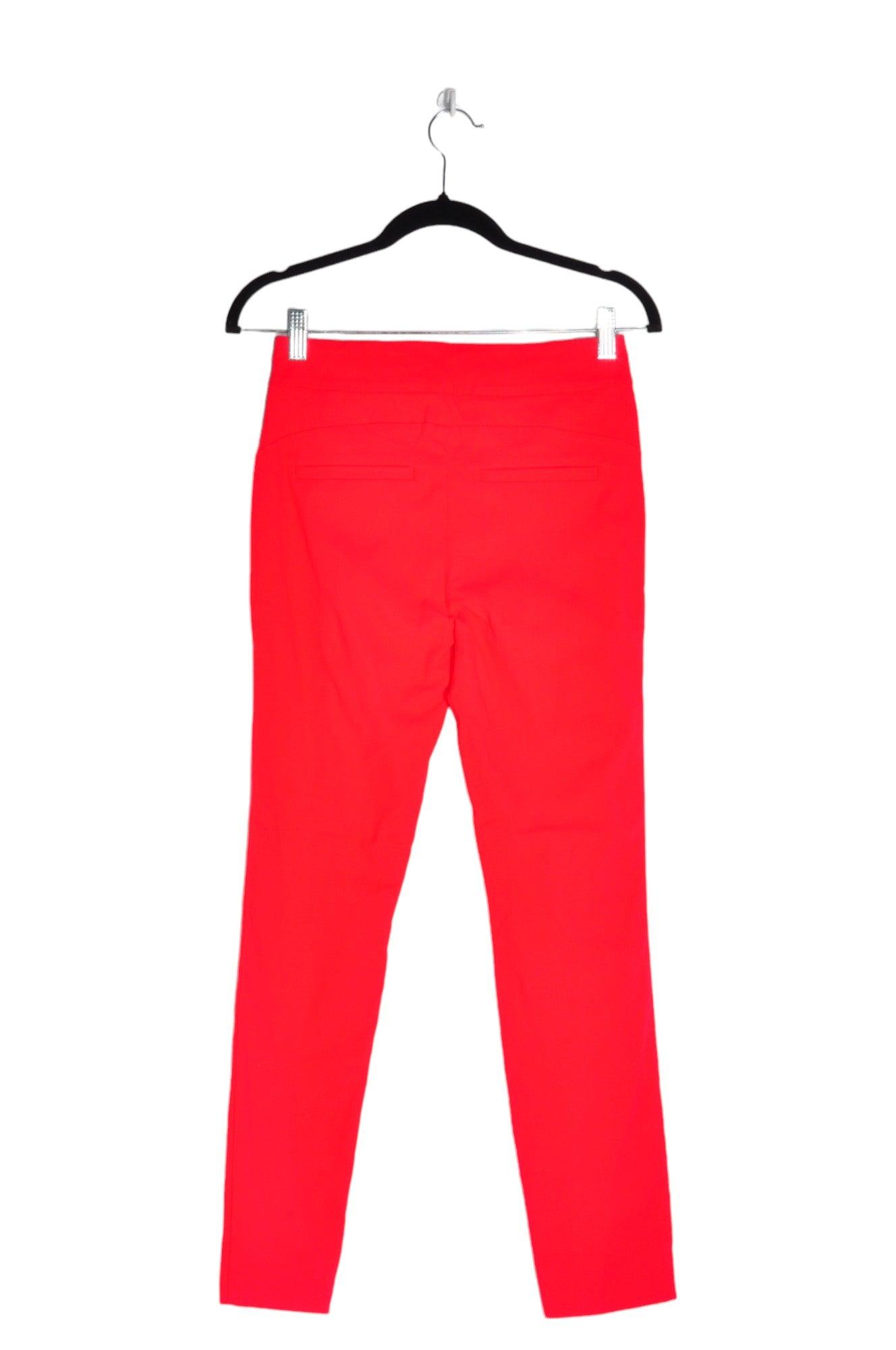 RW&CO Stylish Women's Regular Fit Red Work Pants - Size S