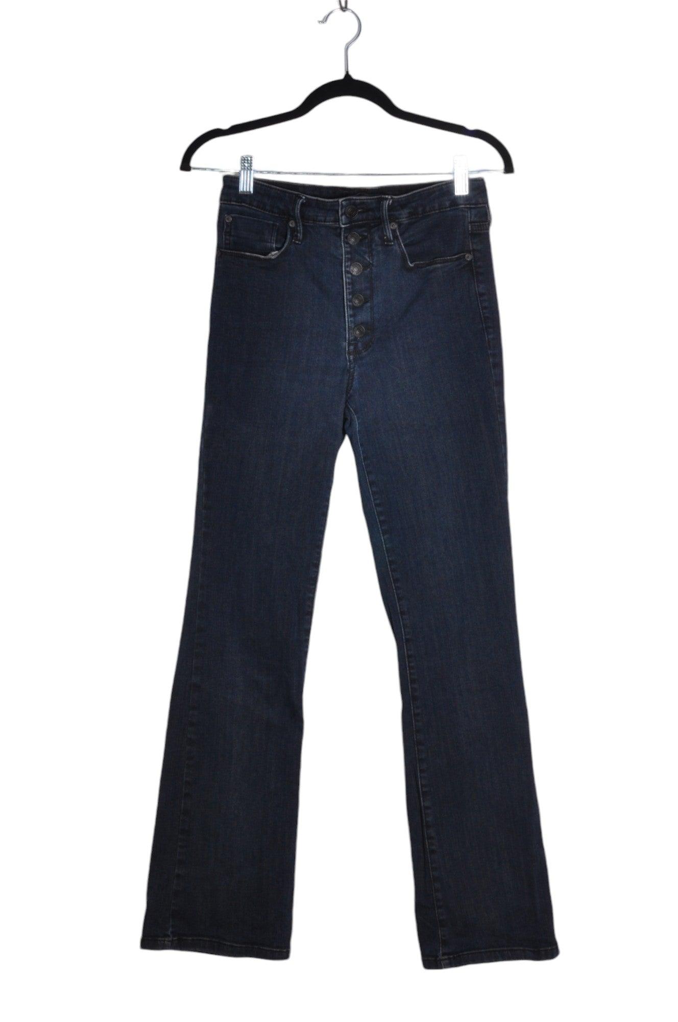 BOOTLEGGER Stylish Women's Black Regular Fit Straight-Legged Jeans - Size 26x31