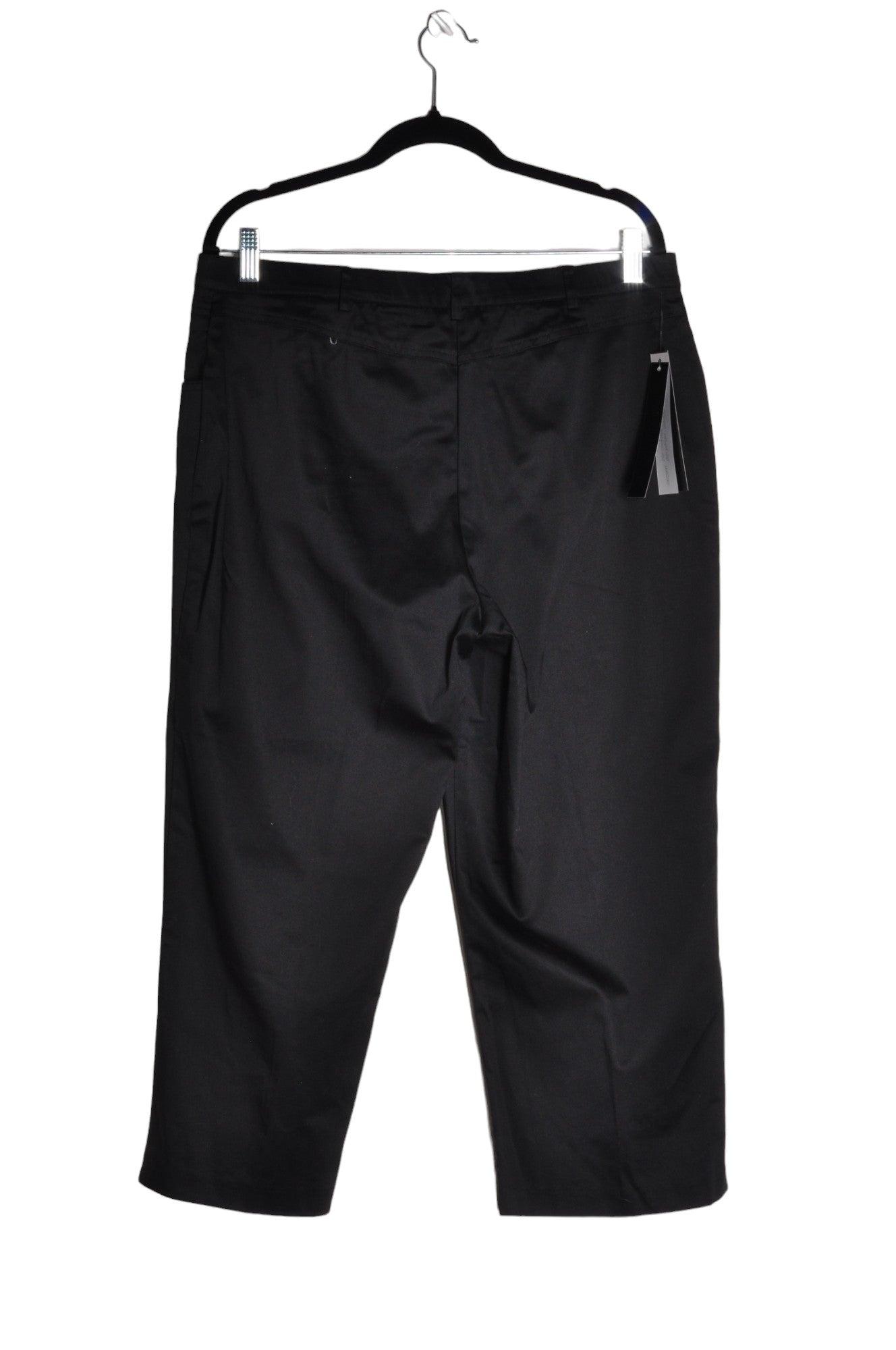 DKR & CO. Stylish Women's Black Regular Fit Capri Pants - Size 8