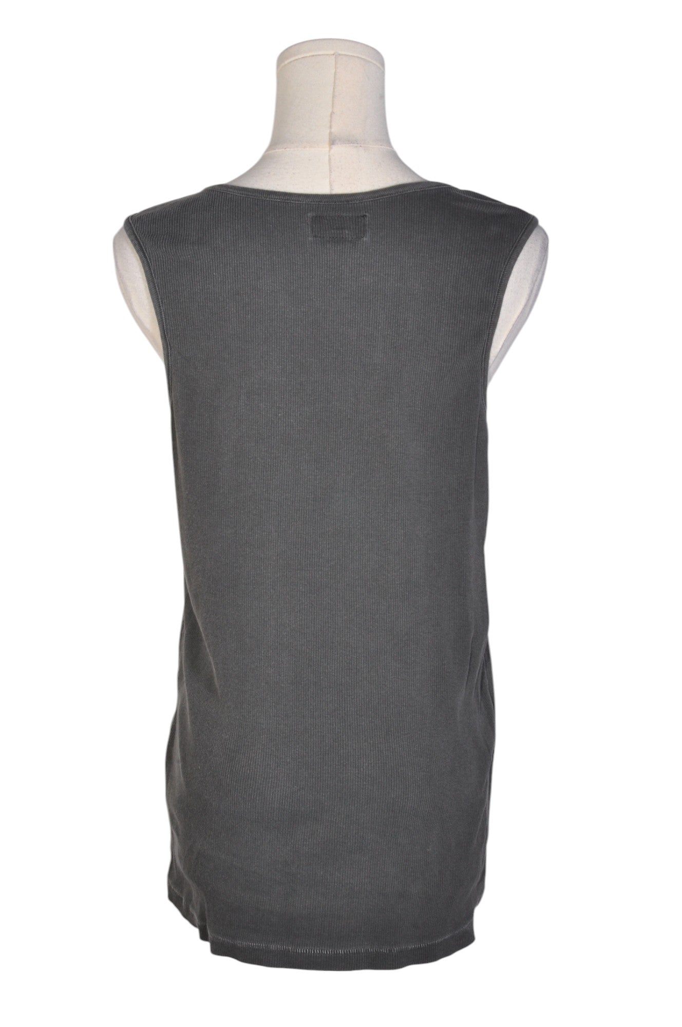 BRIXTON Stylish Women's Gray Regular Fit Tank Tops - Size M