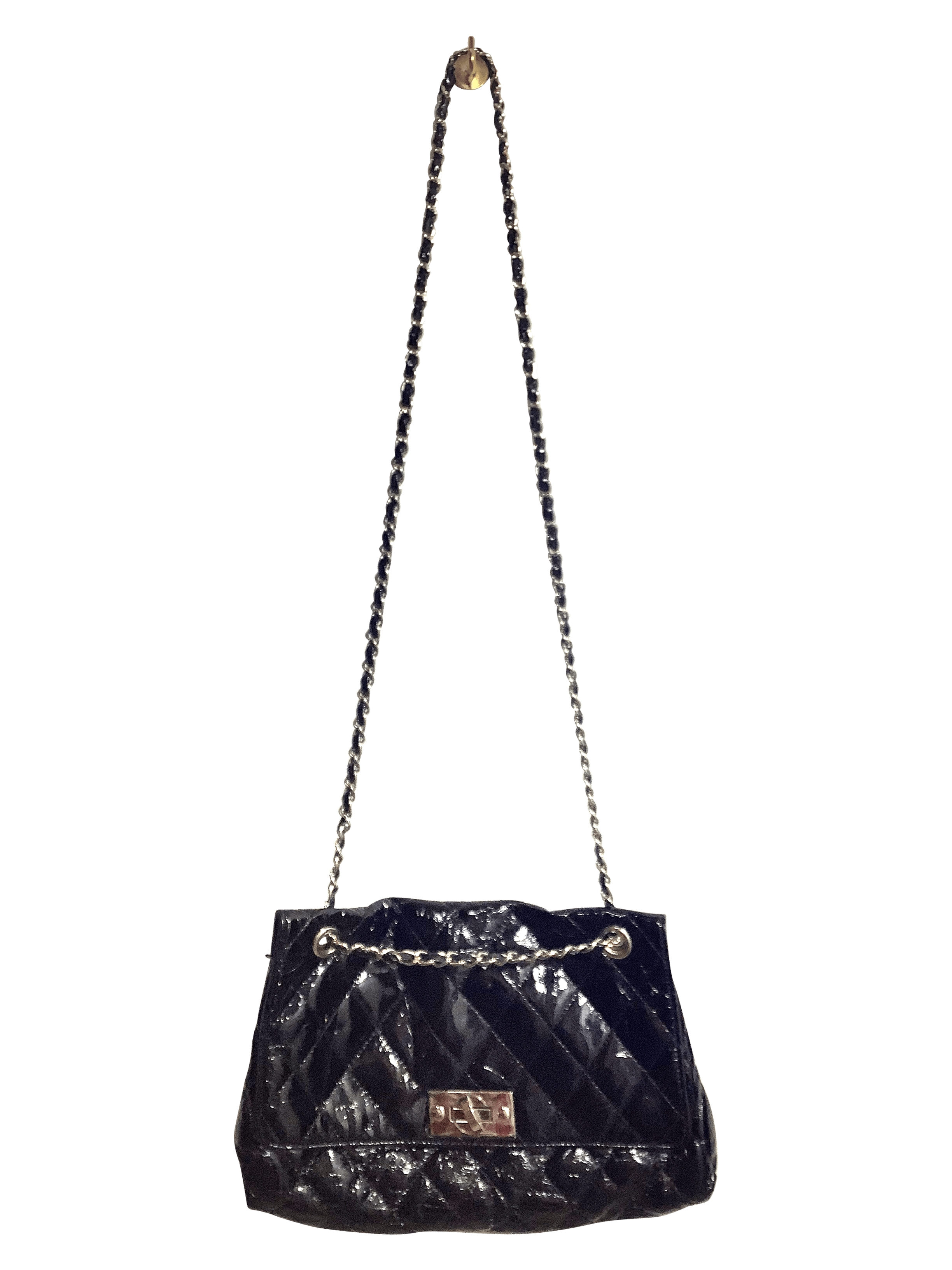 Stylish BROWNS Second - Hand Women's Regular - Fit Black Handbag - Size S