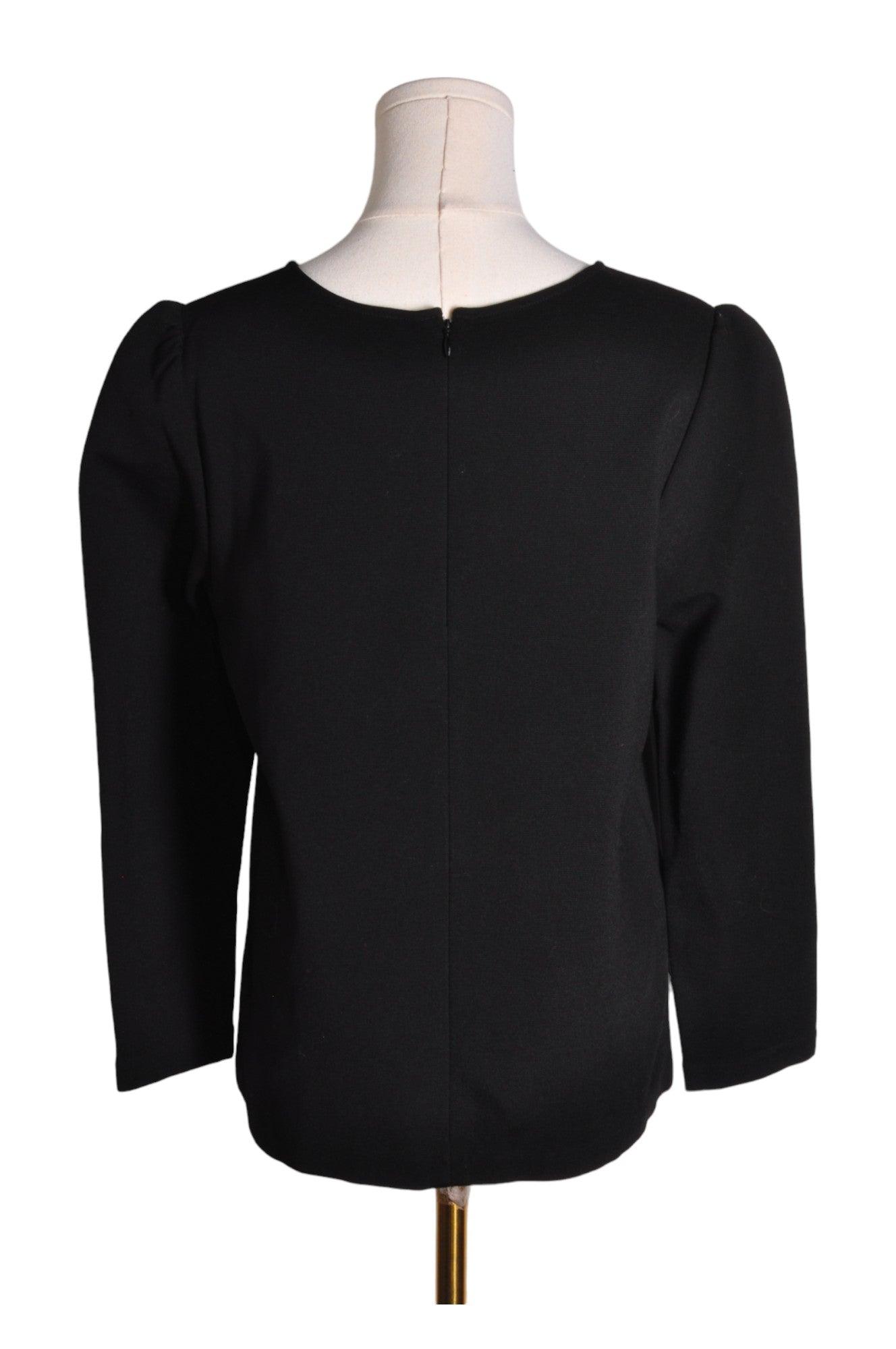 ANN TAYLOR Stylish Regular Fit Women's Black Blouse - Size S