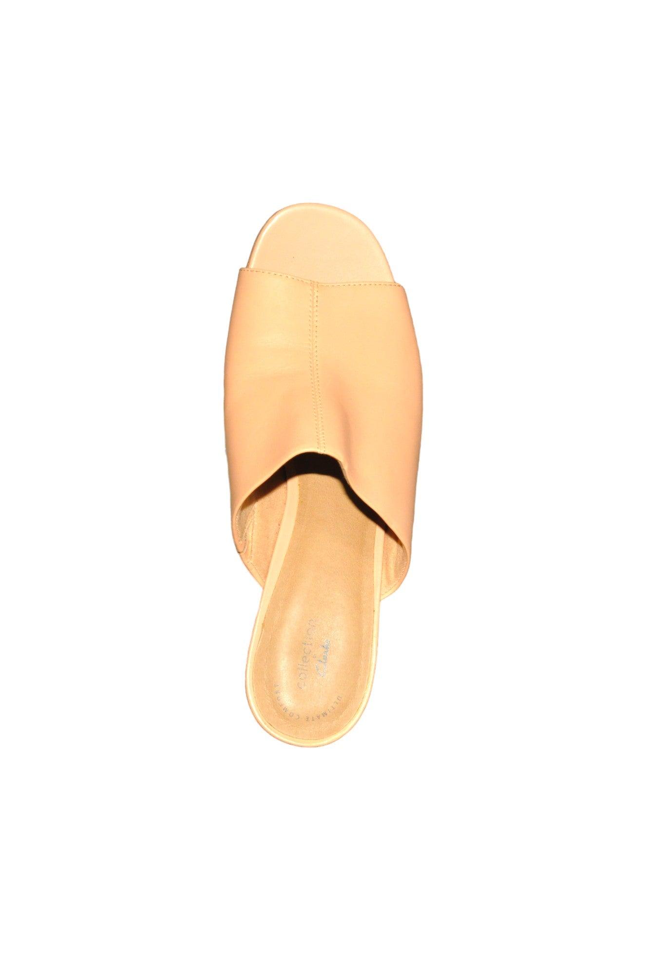 CLARKS Stylish Pink Regular-Fit Women's Heels Size 10