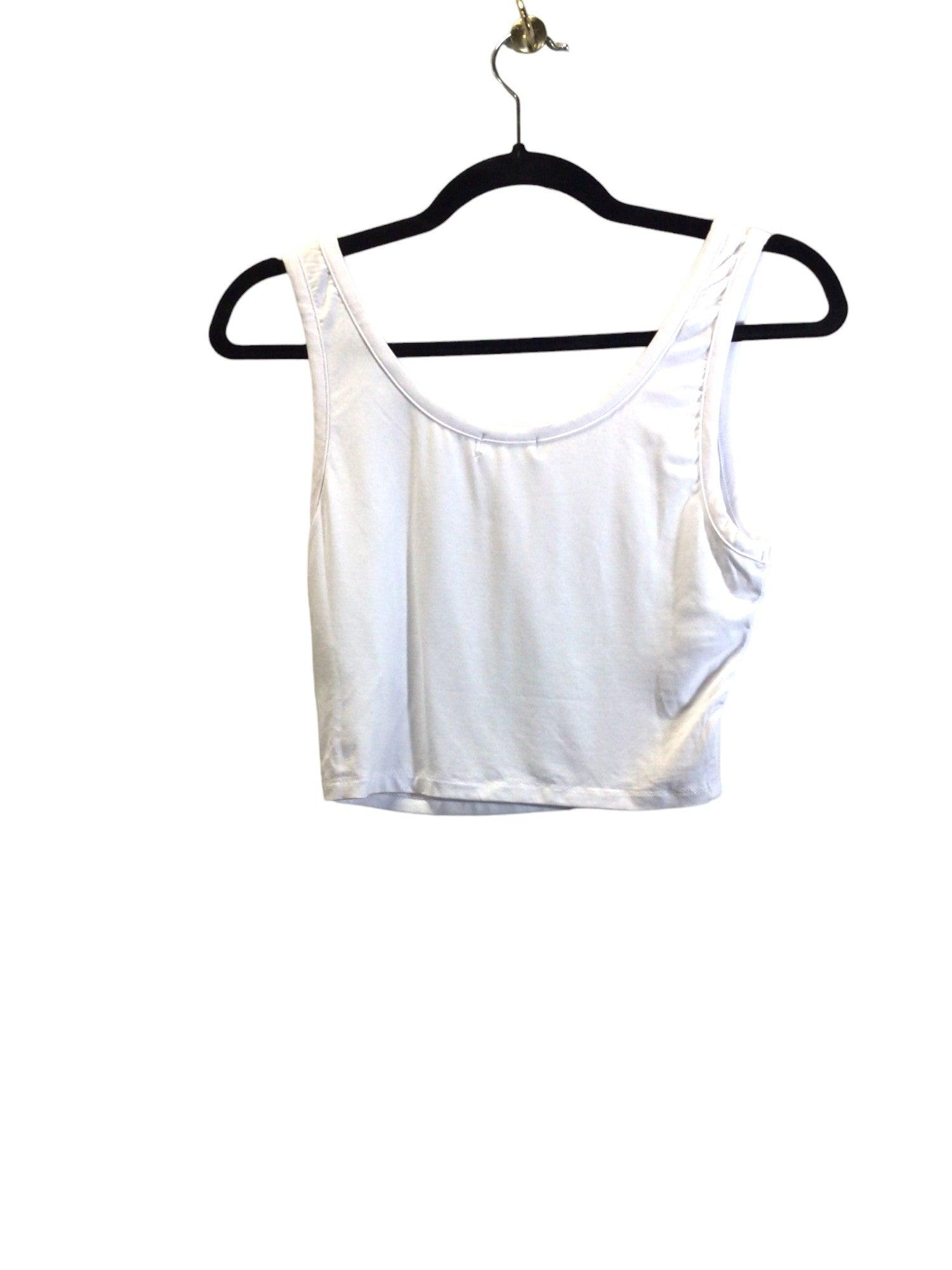 KOY RESORT Stylish Women's White Regular Fit Crop Top - Size M