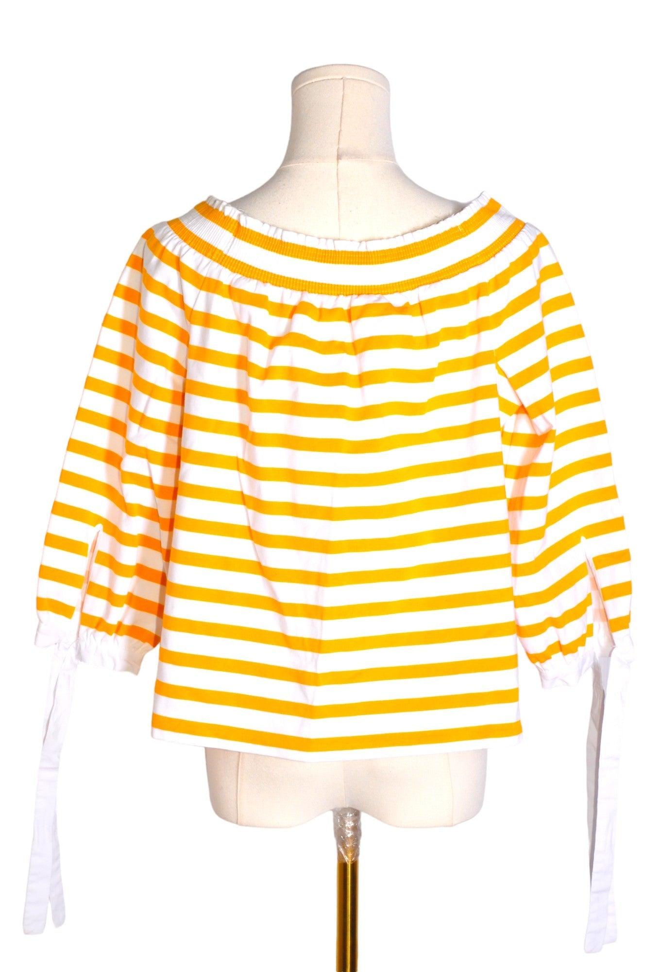 J. CREW Stylish Women's Regular-Fit Yellow Blouse - Size M