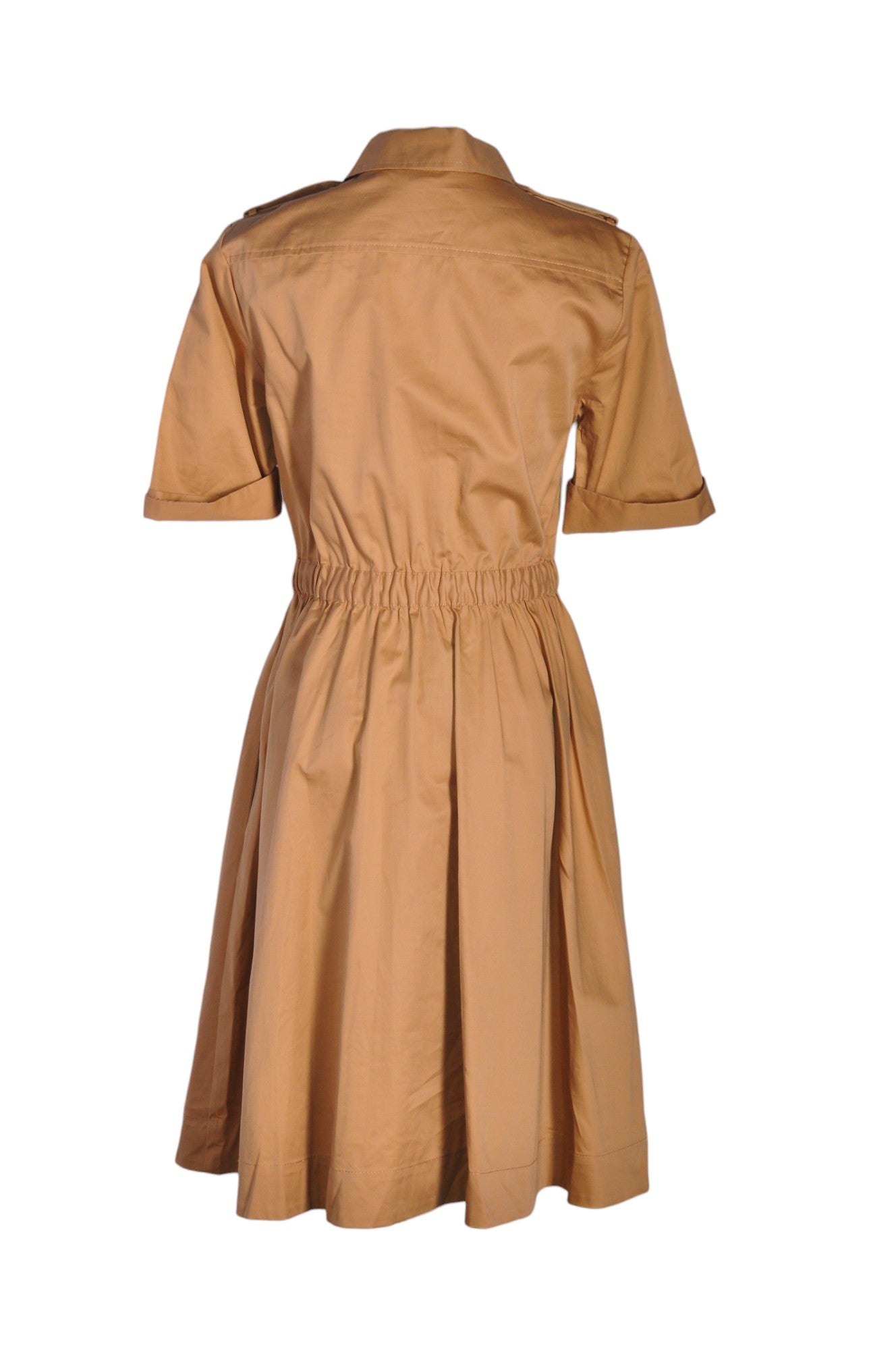 CLUB MONACO Stylish Women's Brown Regular Fit Shirt Dress - Size 4