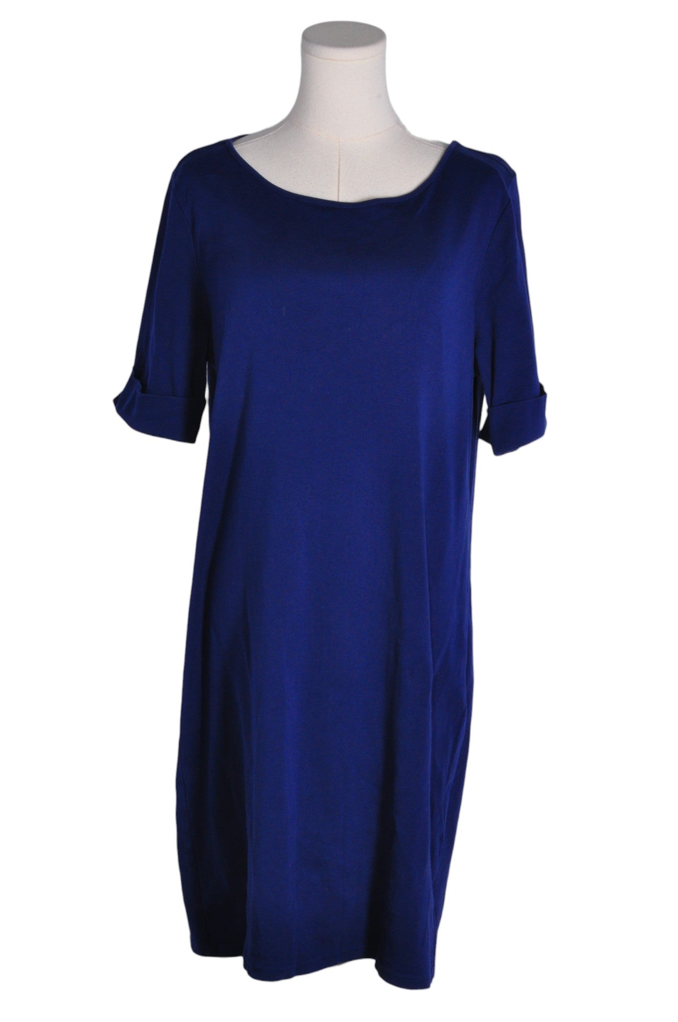 KAREN MILLEN Stylish Women's Drop Waist Blue Regular Fit Dress - Size L