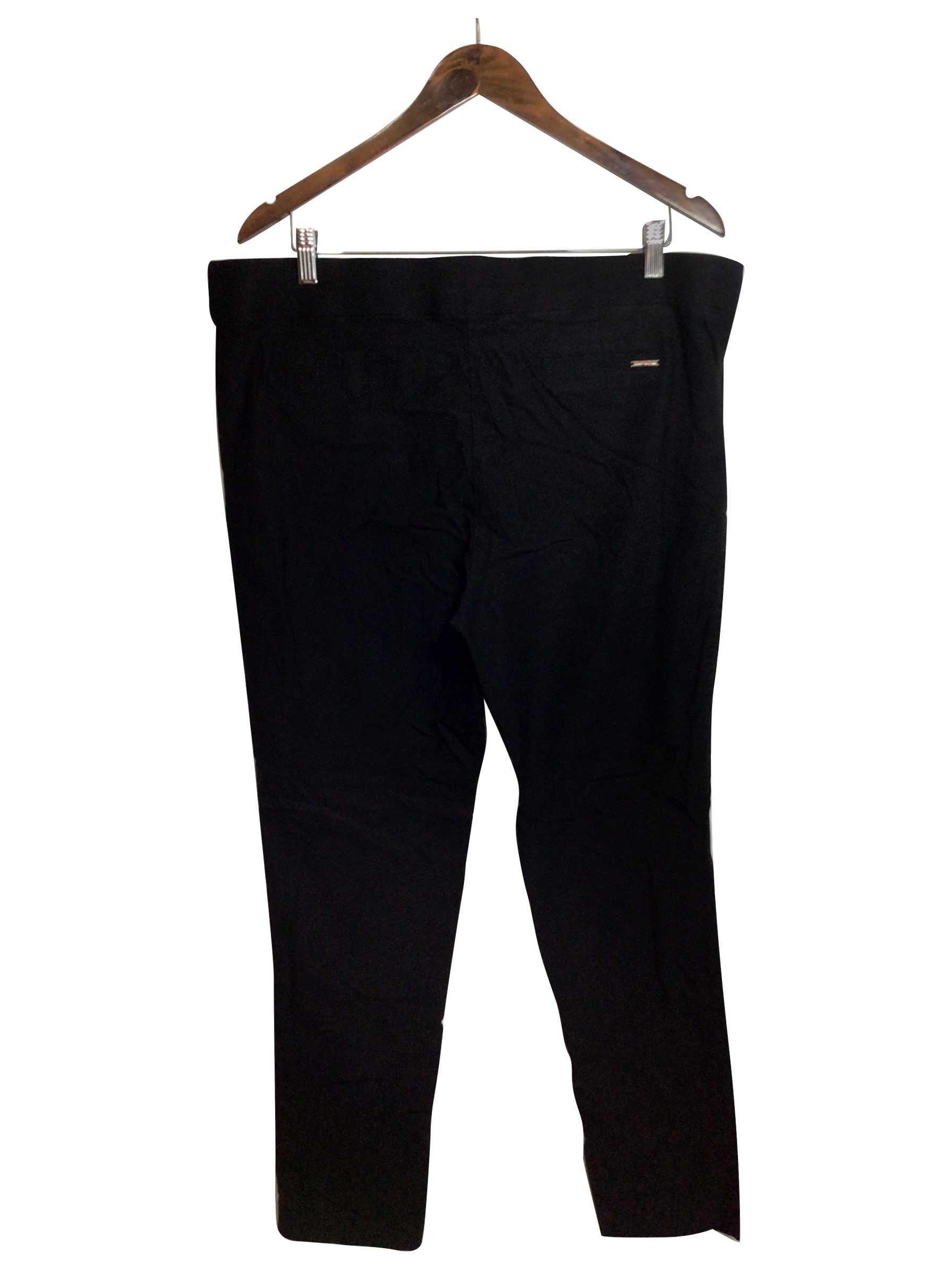 ANNE KLEIN Stylish Regular Fit Black Pant - Size 14