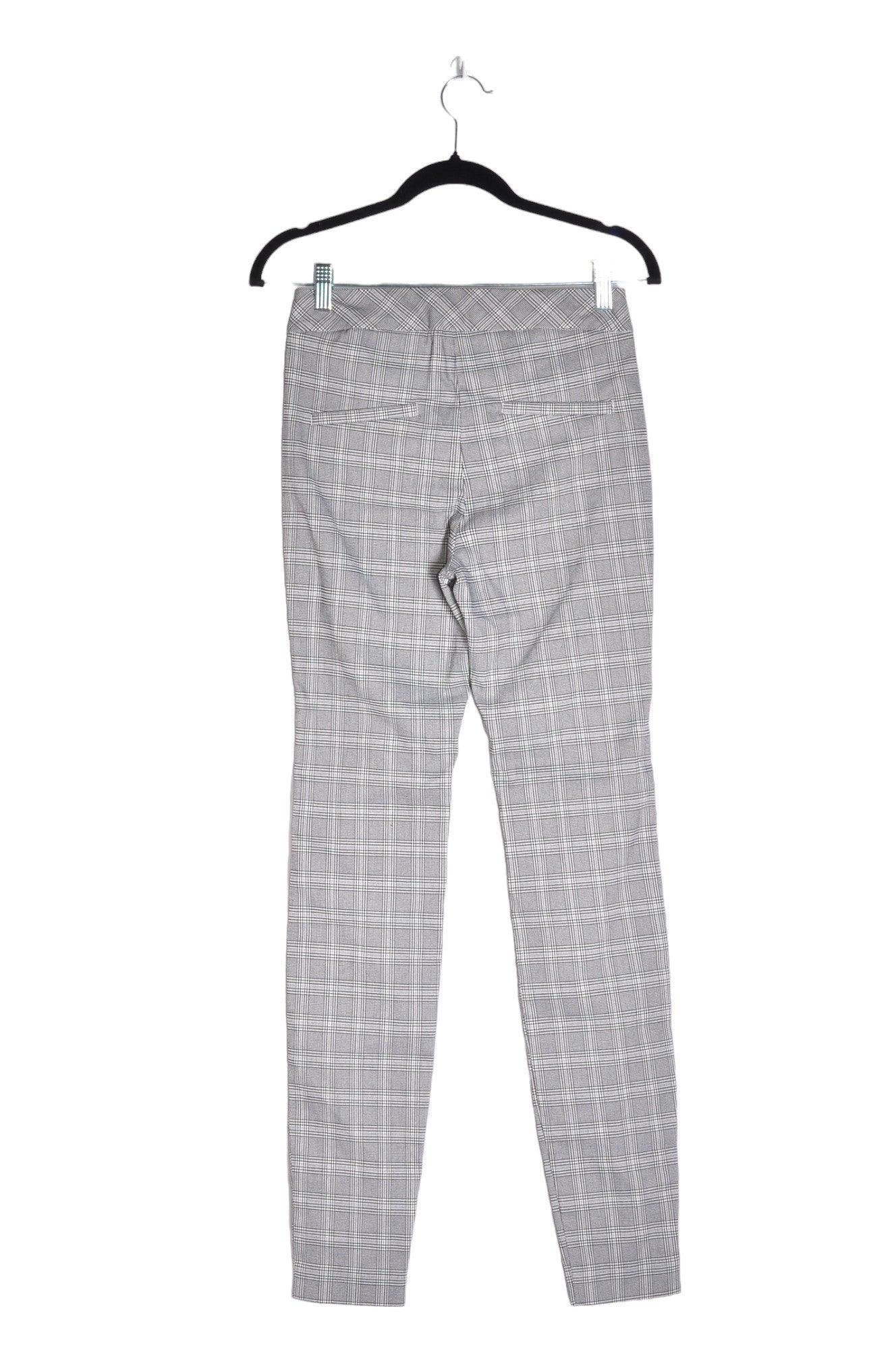 Stylish RW&CO Women's Gray Regular-Fit Second-Hand Work Pants - Size S