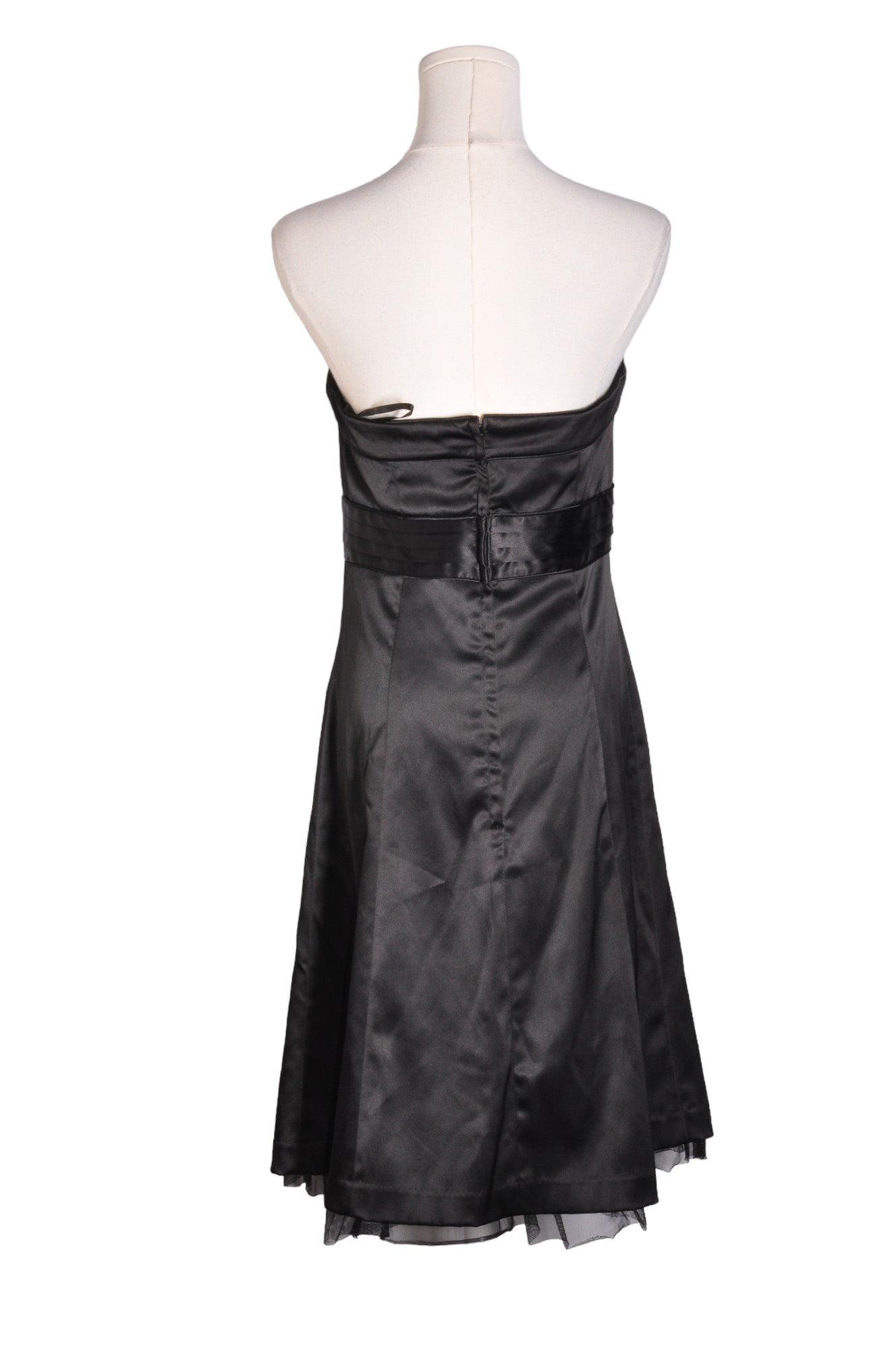 Stylish RW&CO Women's Regular-Fit Black Shift Dress Size 8