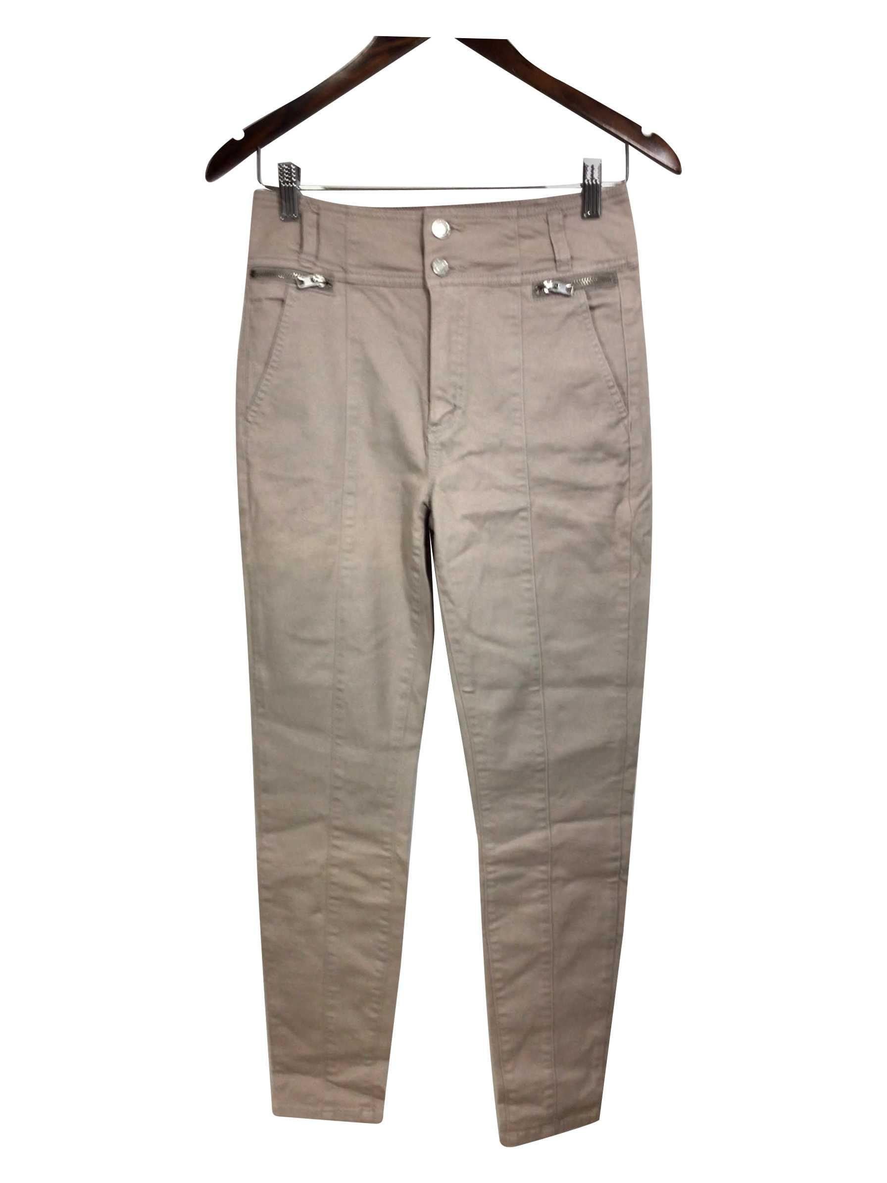 DYNAMITE Stylish Regular Fit Beige Straight - Legged Jeans Size 27