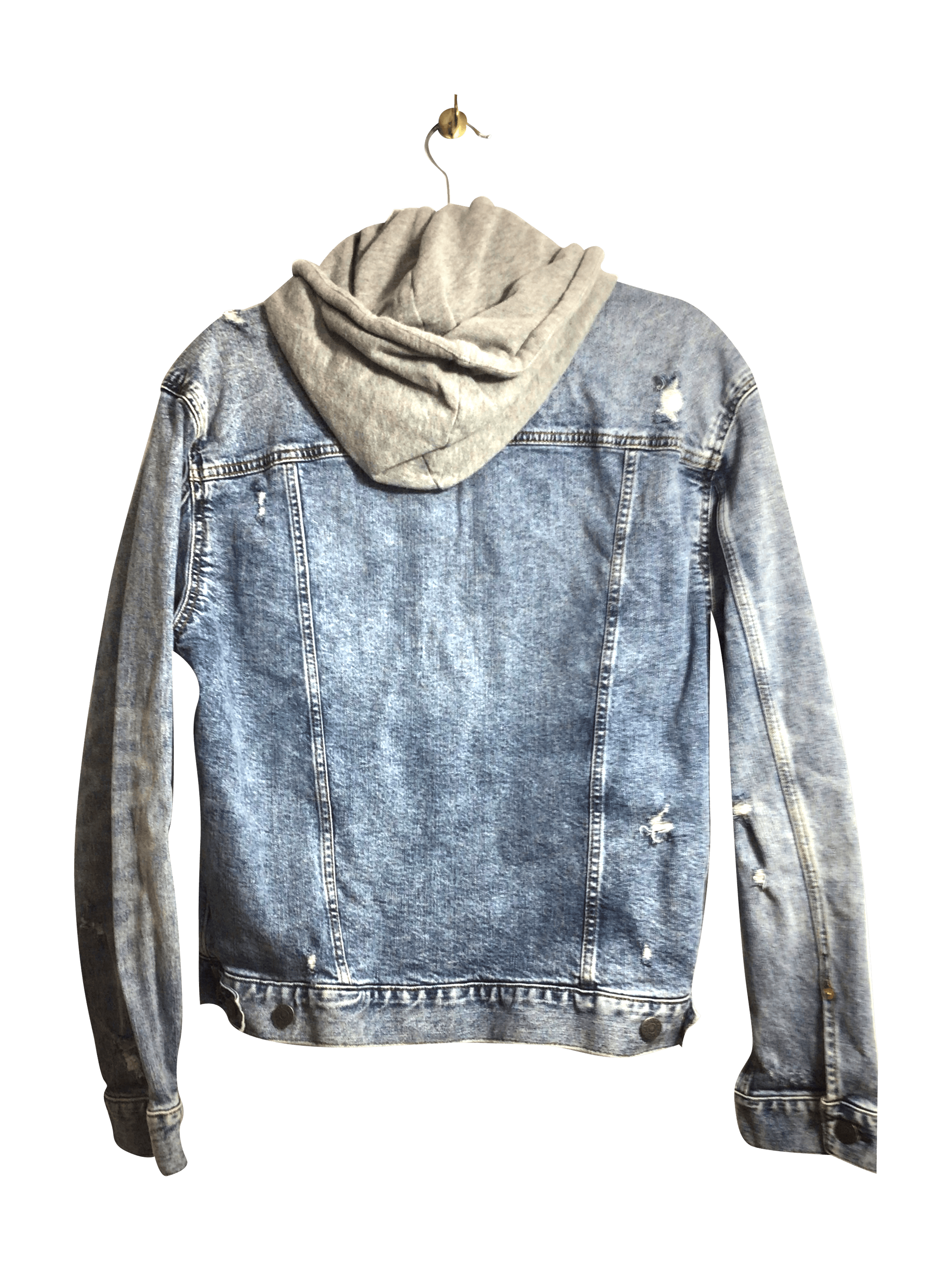 AMERICAN EAGLE Stylish Women's Blue Regular Fit Denim Jackets - Size M