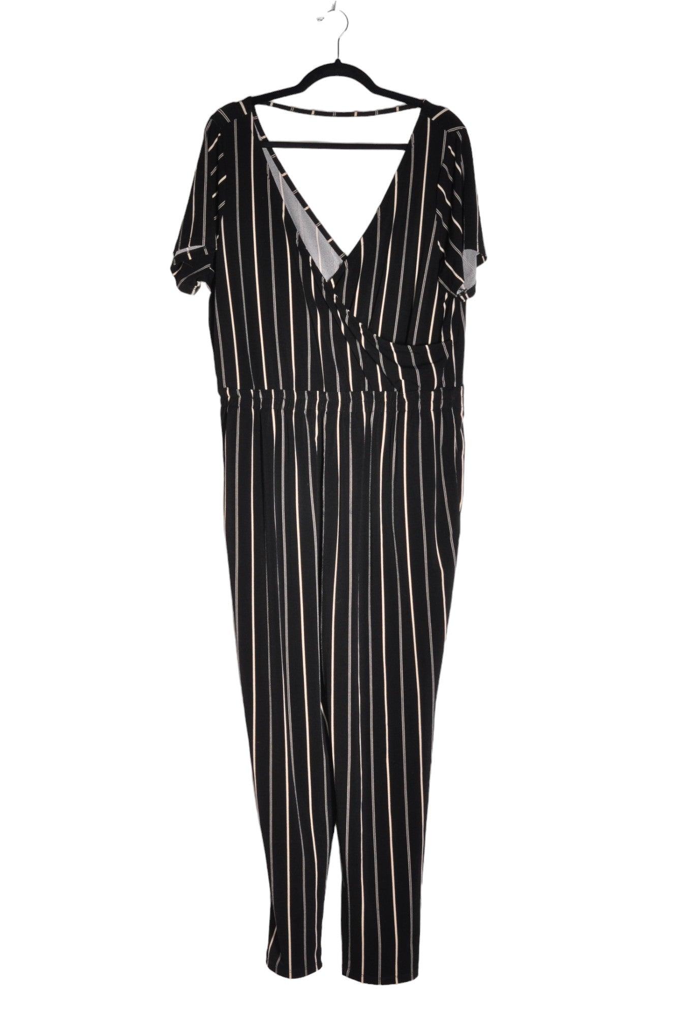 DEX Stylish Women's Black Regular-Fit Jumpsuits - Size XL